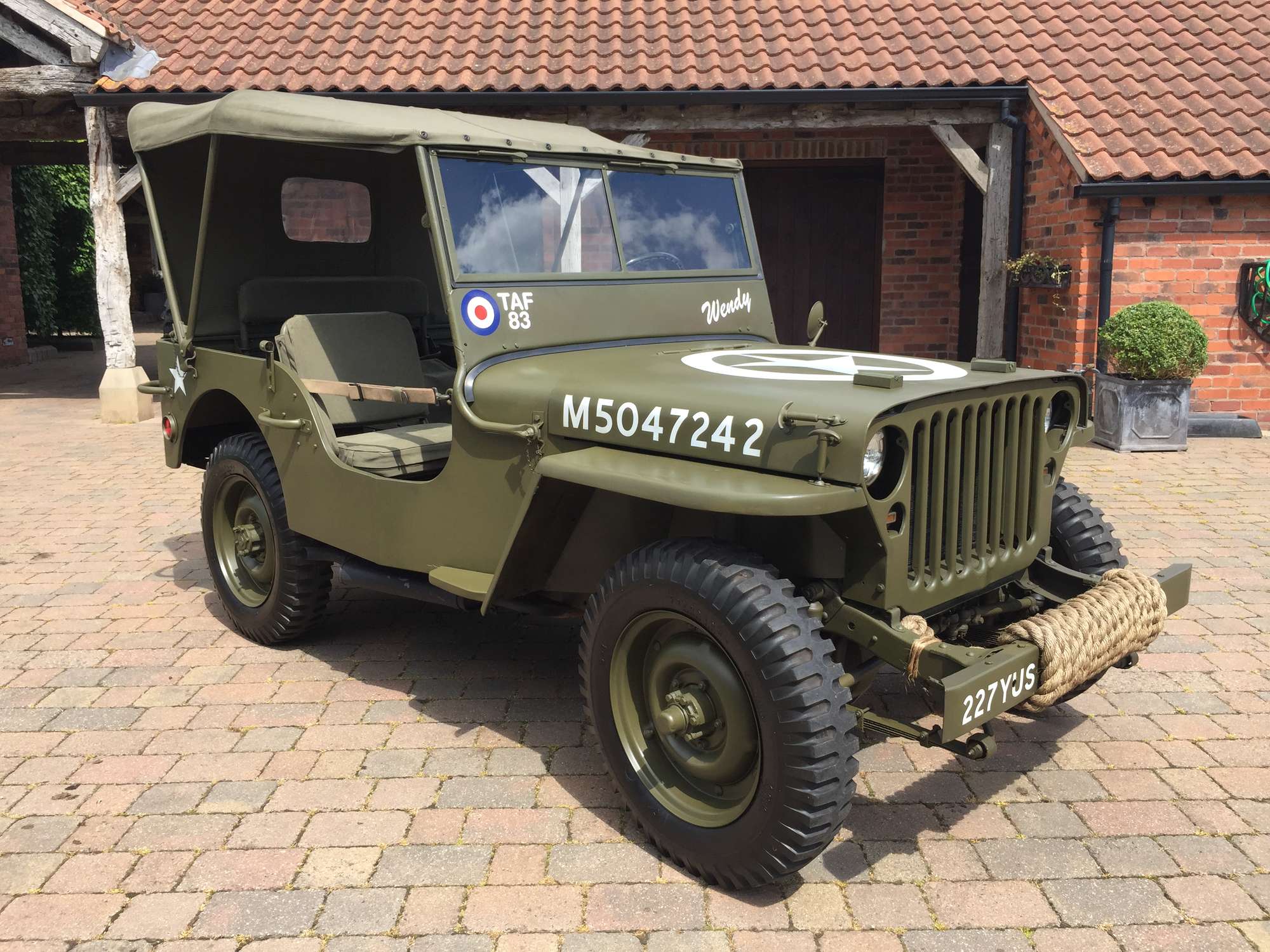 1942 Ford GPW 'Willys' Jeep-Sold