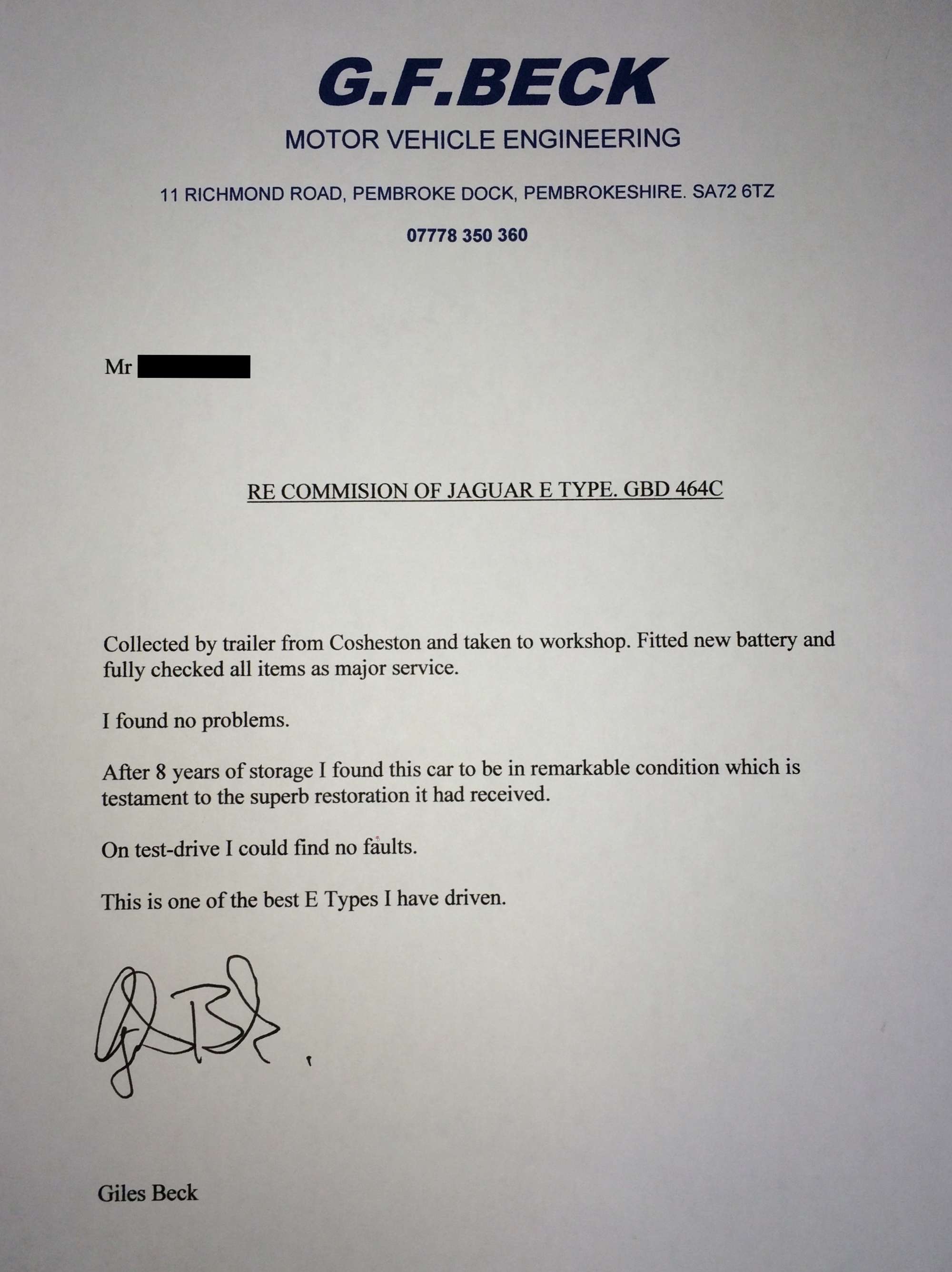 ***Regretfully Withdrawn*** 1965 Jaguar E-Type Roadster Conv-Auction Lot