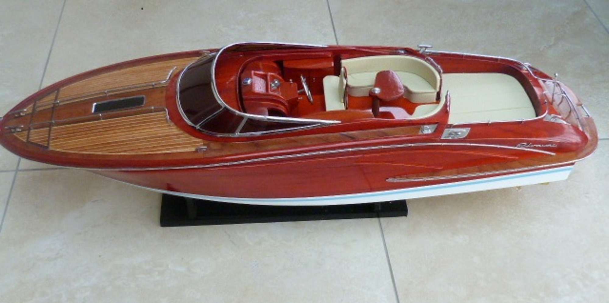 Rivarama Model Boat. -Sold