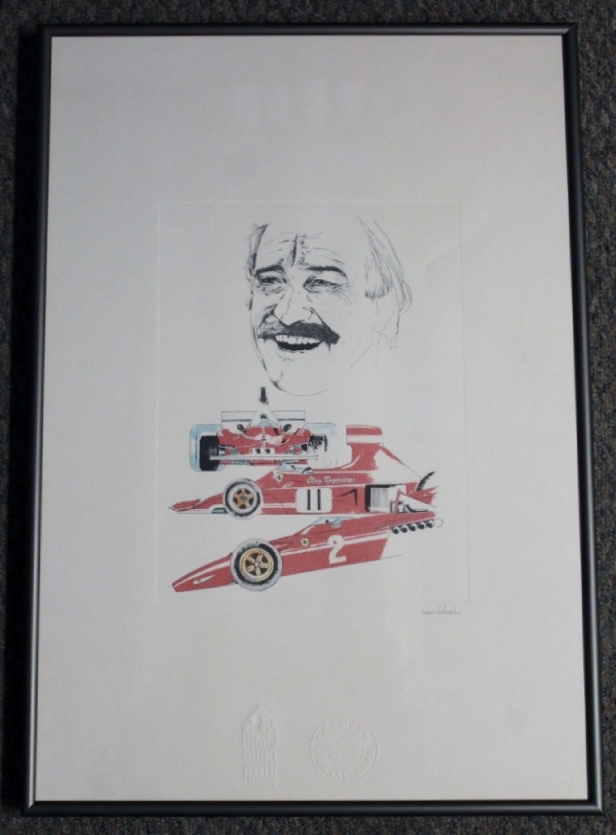 A collection of 3 prints from the Galleria Ferrari, Maranell-Sold