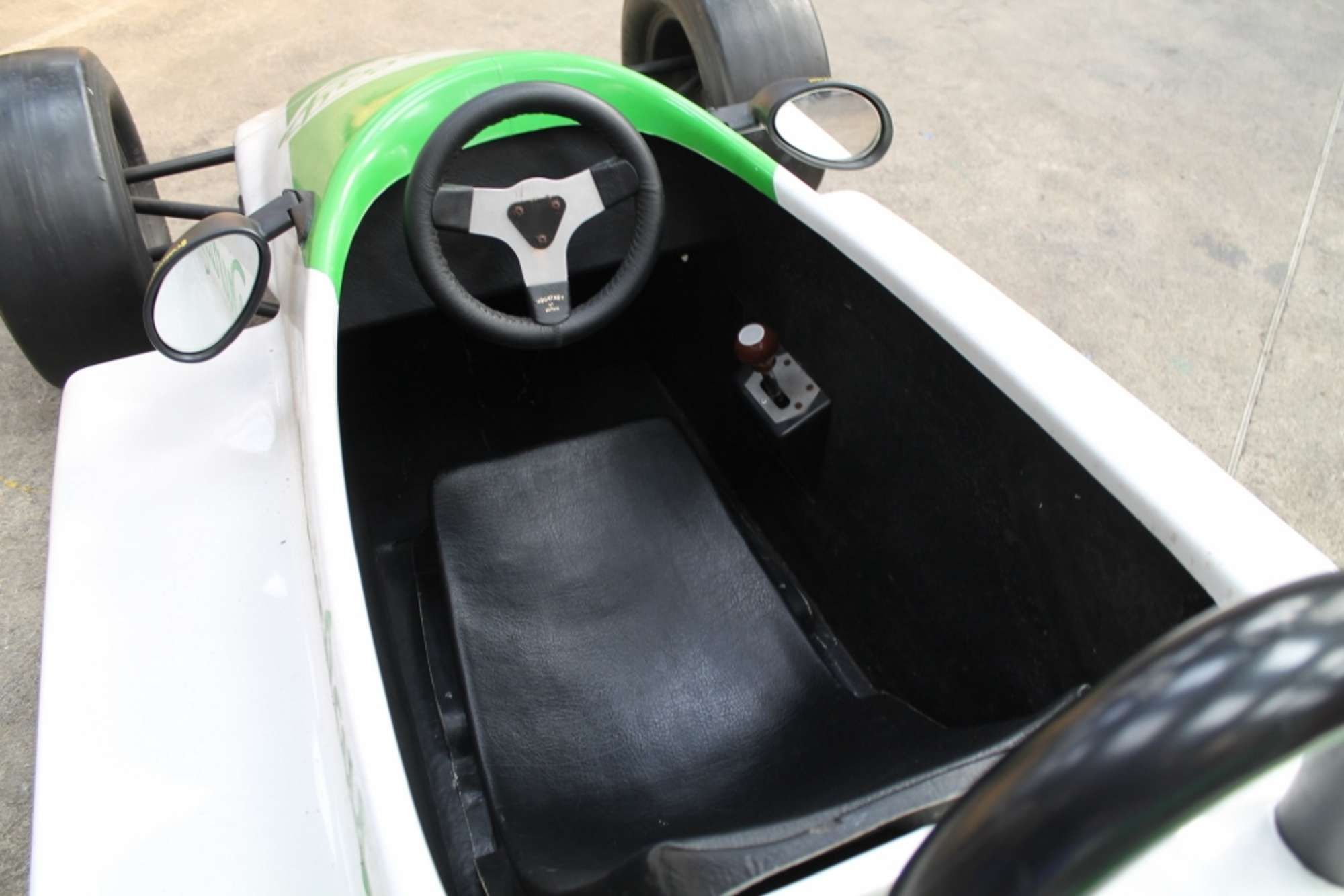  Race car computer game simulator full size model.-Sold