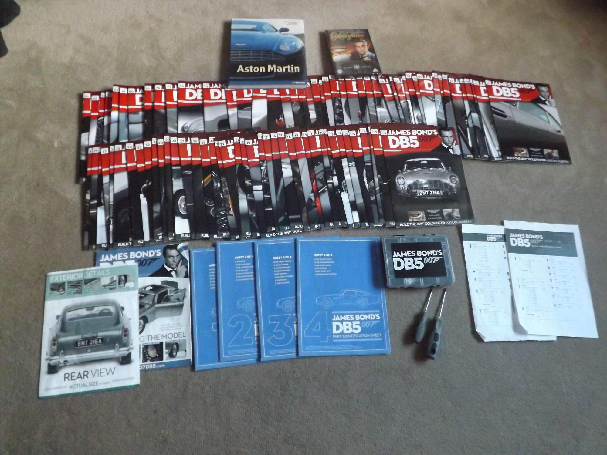 Aston Martin DB5 Model.-Sold