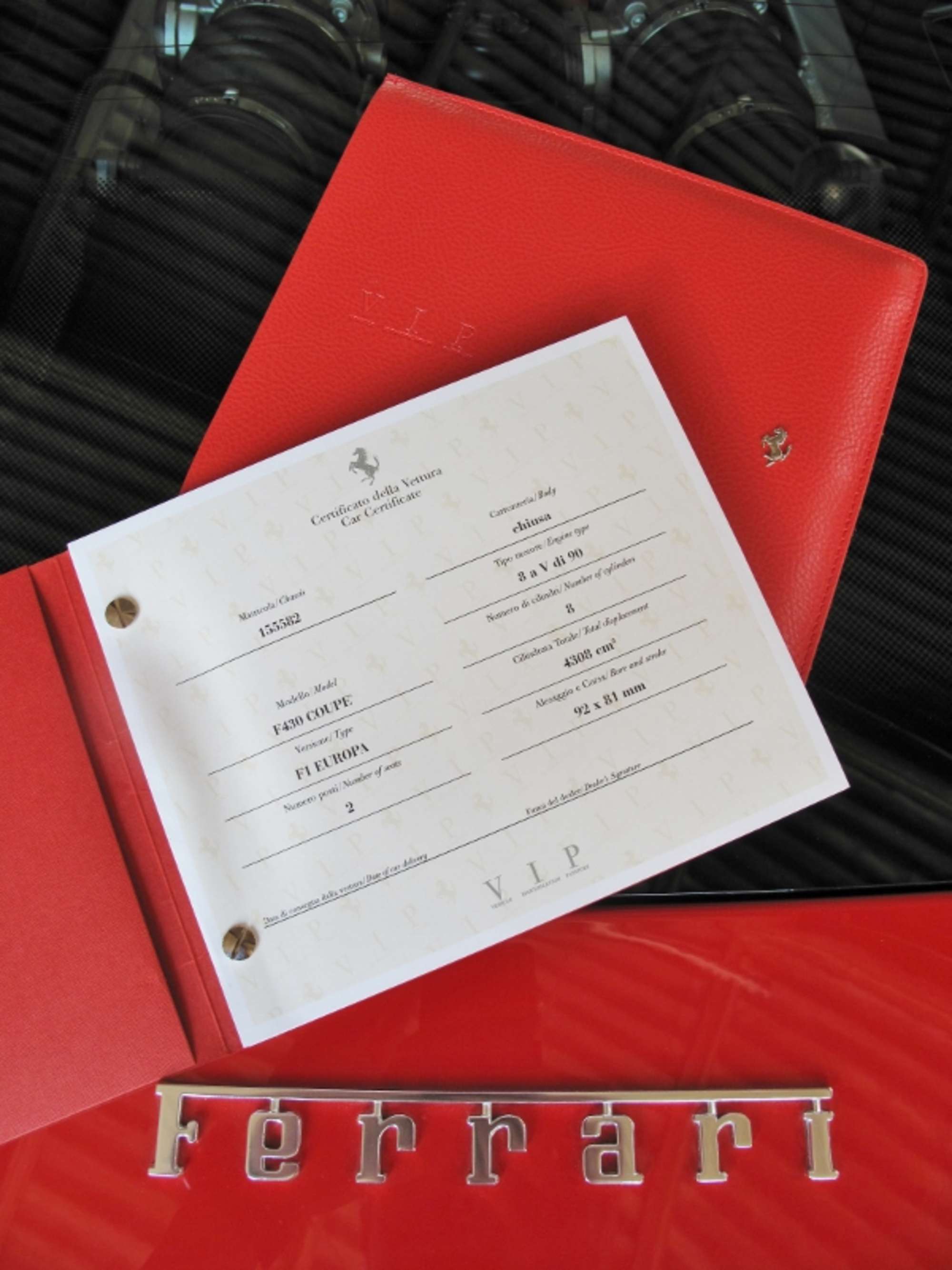 2007 Ferrari F430 Berlinetta F1-Auction Lot