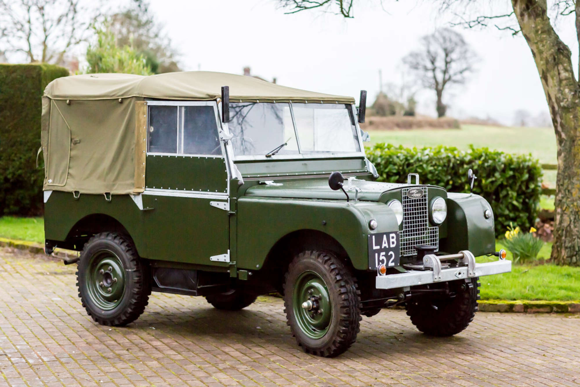 1952 Land Rover Series I 80 Inch Restored-Sold