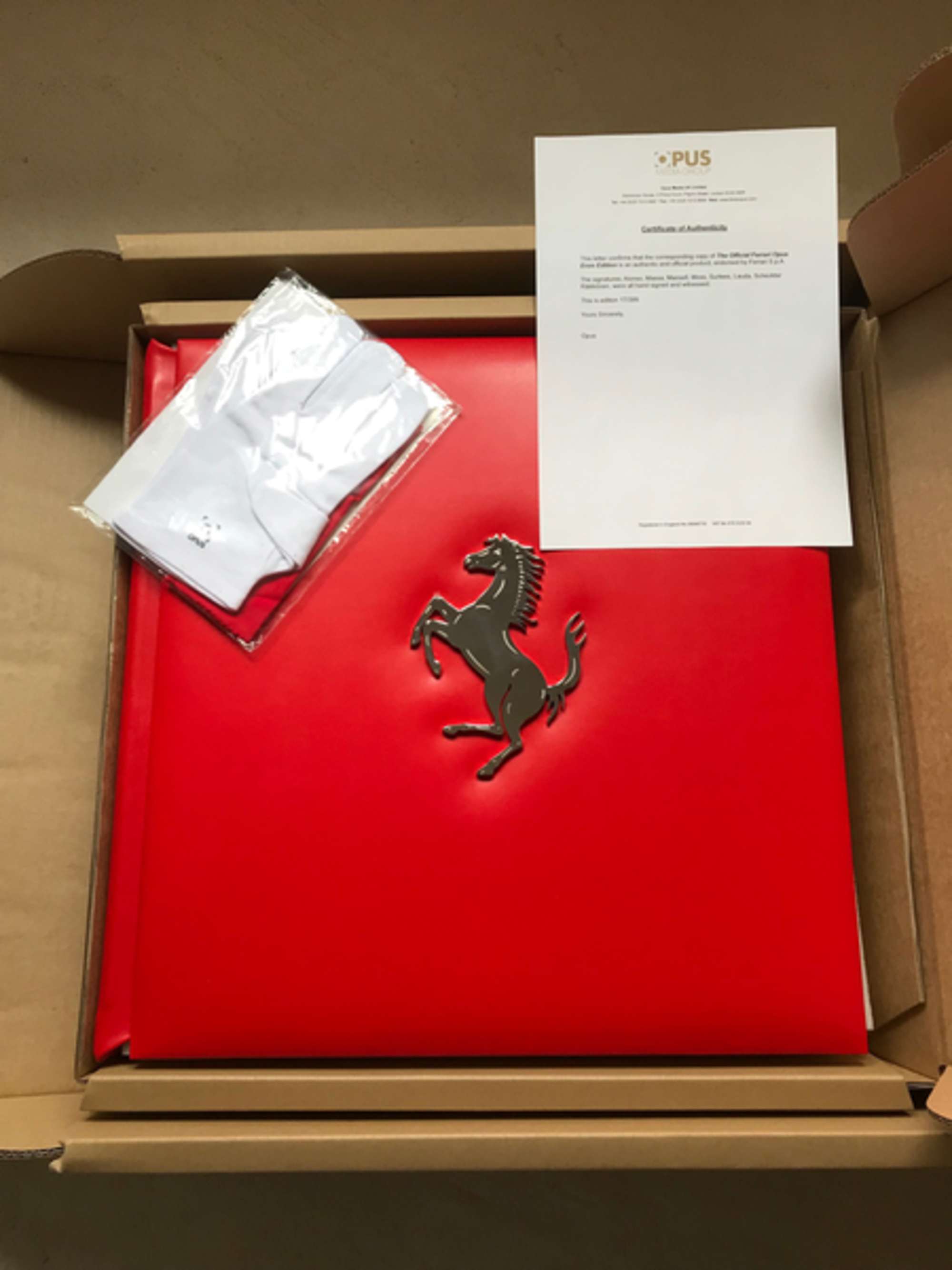  The Official Ferrari Opus 'Enzo' Edition-Sold