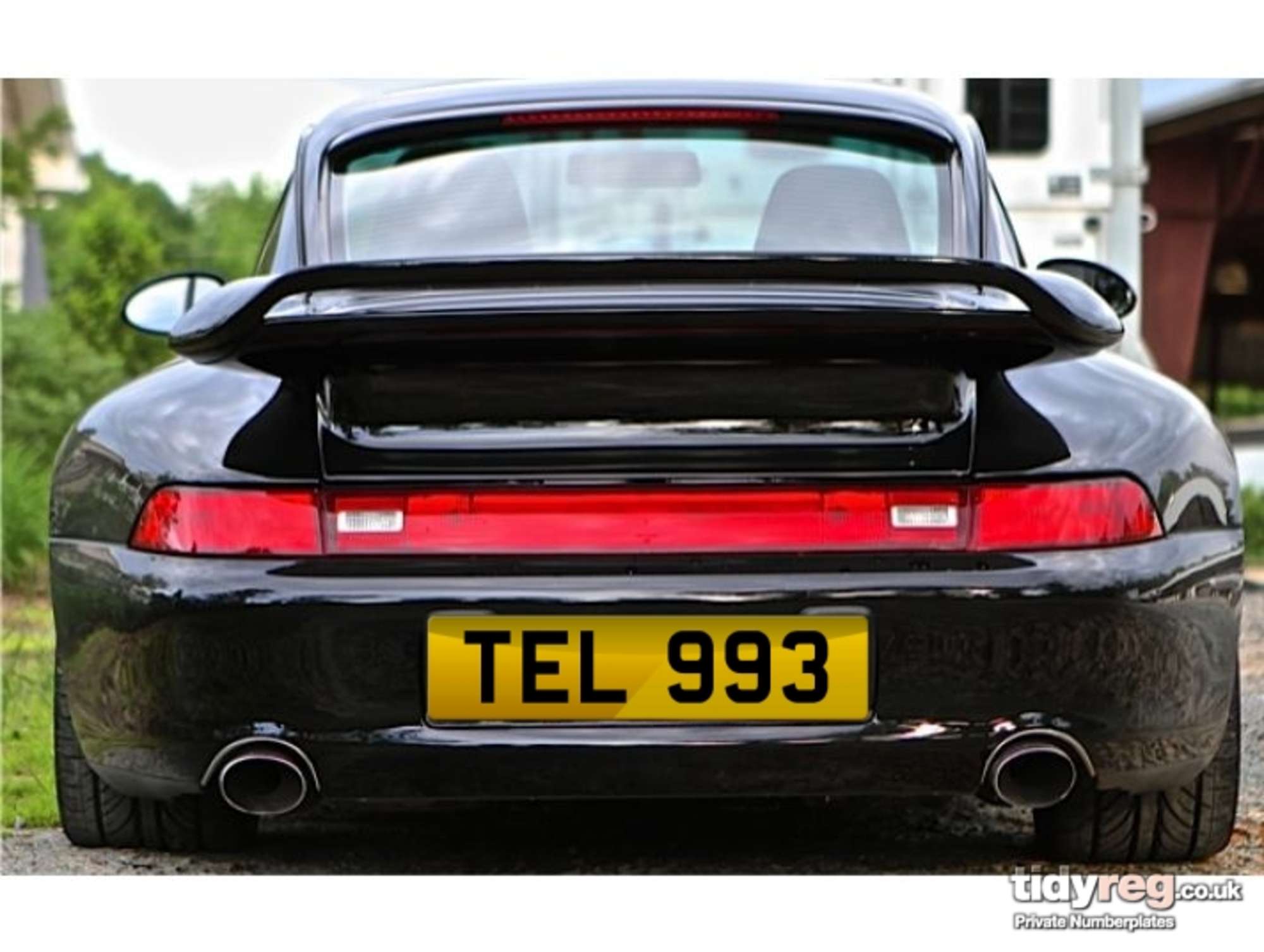  UK Registration Number TEL 993-Auction Lot