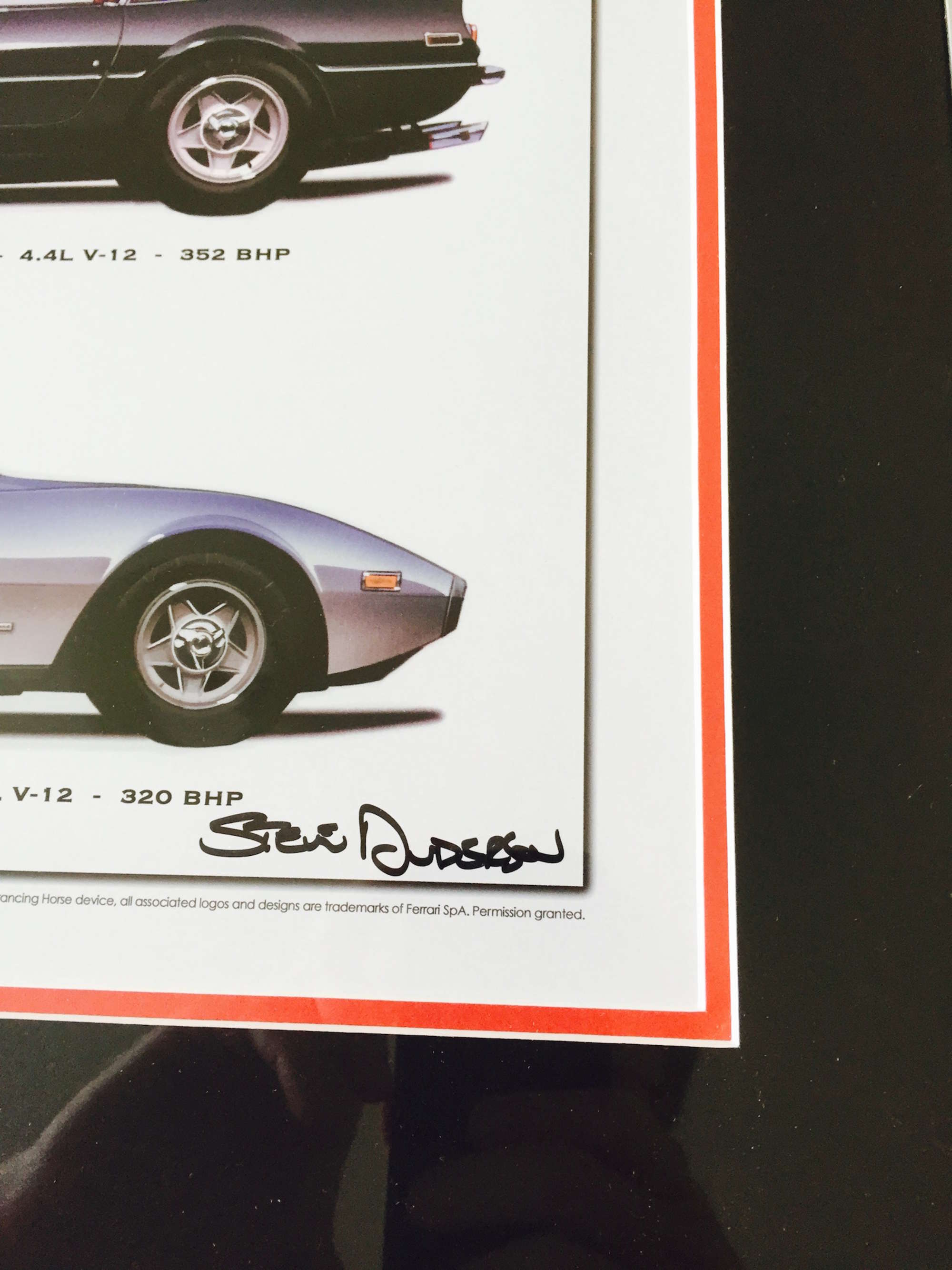 'Ferrari V12s', by Steve Anderson-Sold