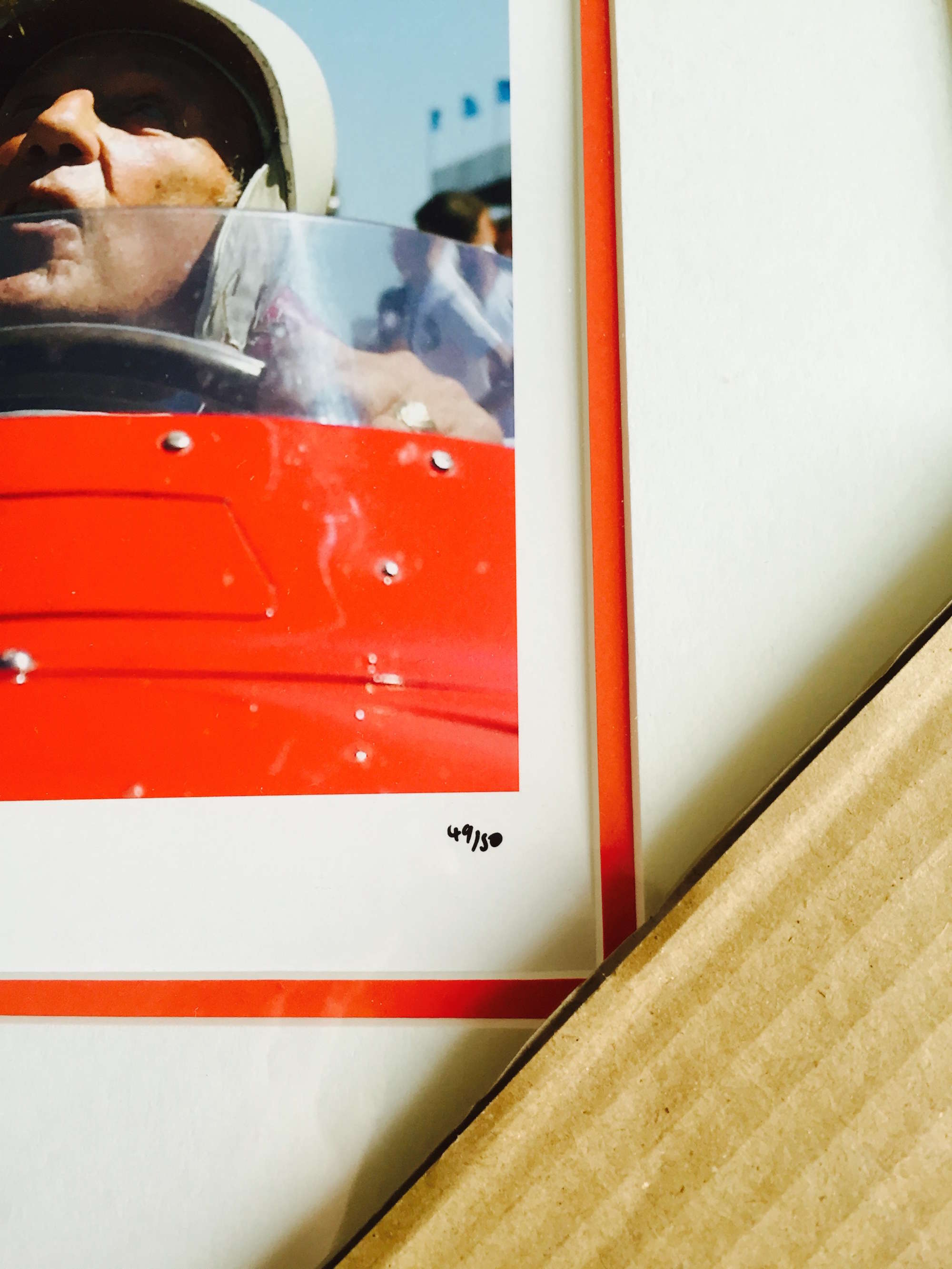 Sir Stirling, the Blonde and the Maserati;-Sold