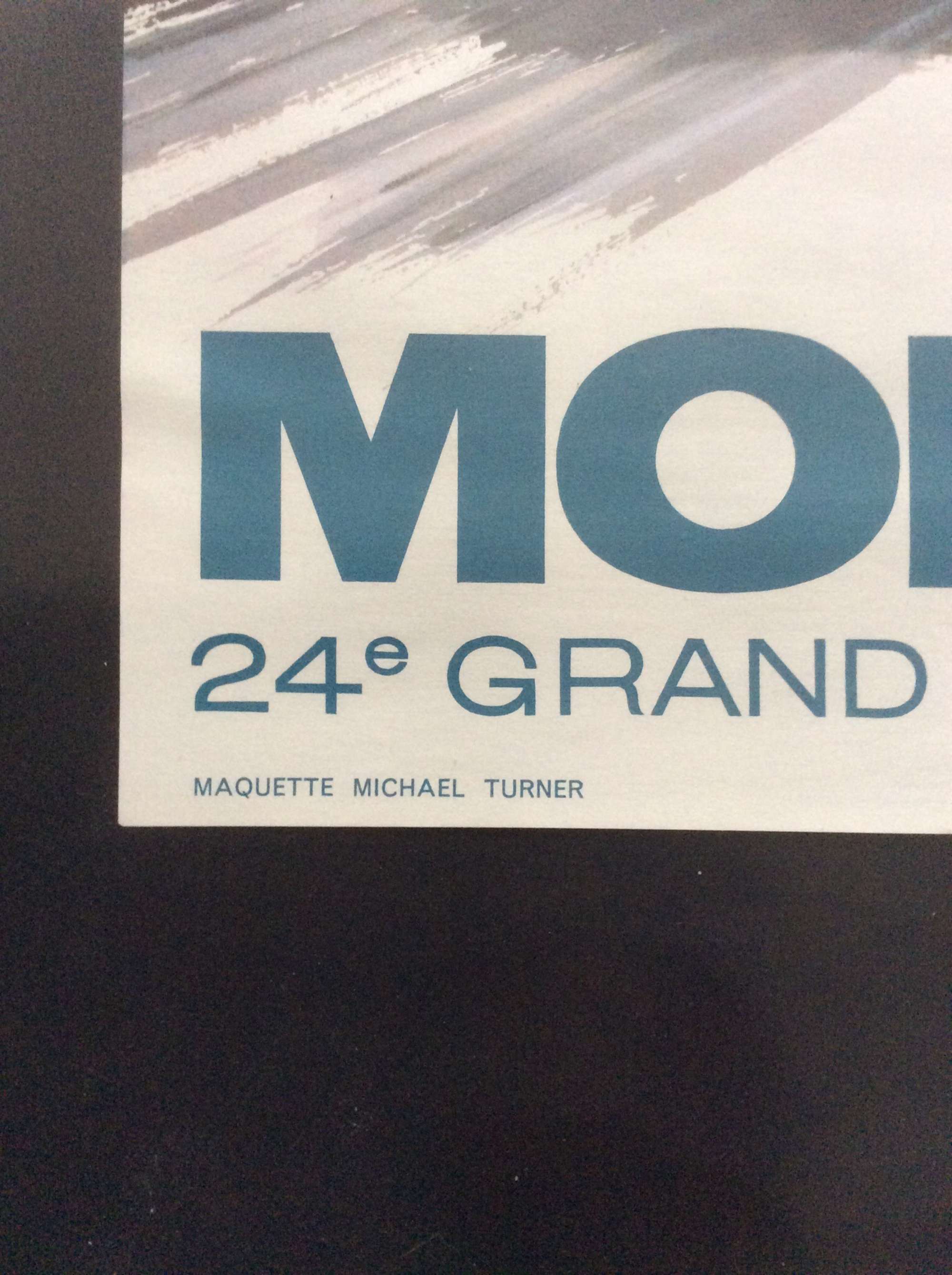  Monaco Grand Prix Poster - Original-Sold