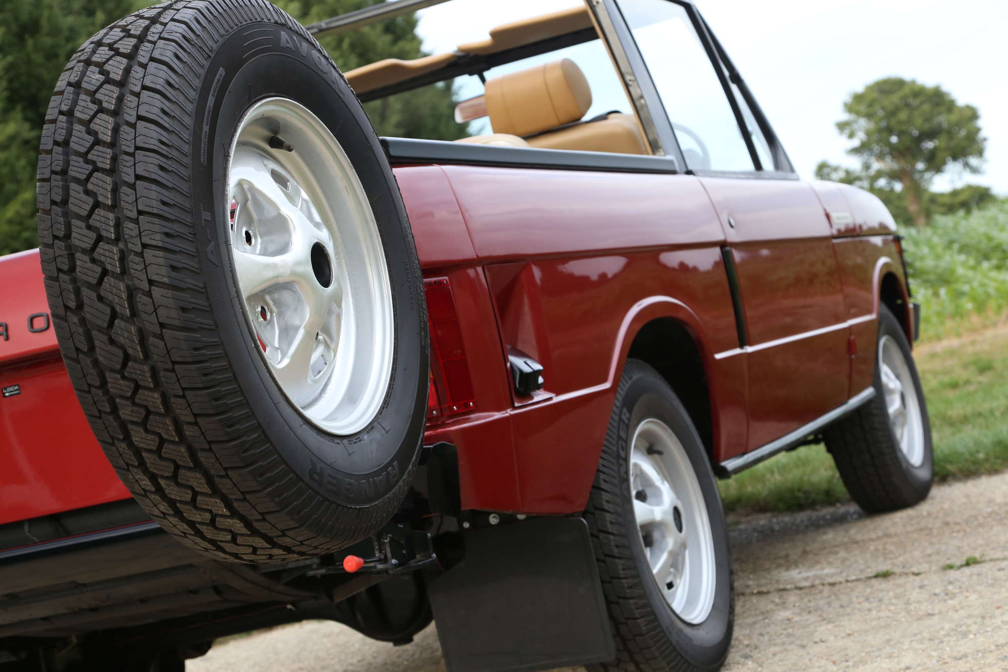 1973 Range Rover Convertible Suffix B-Sold