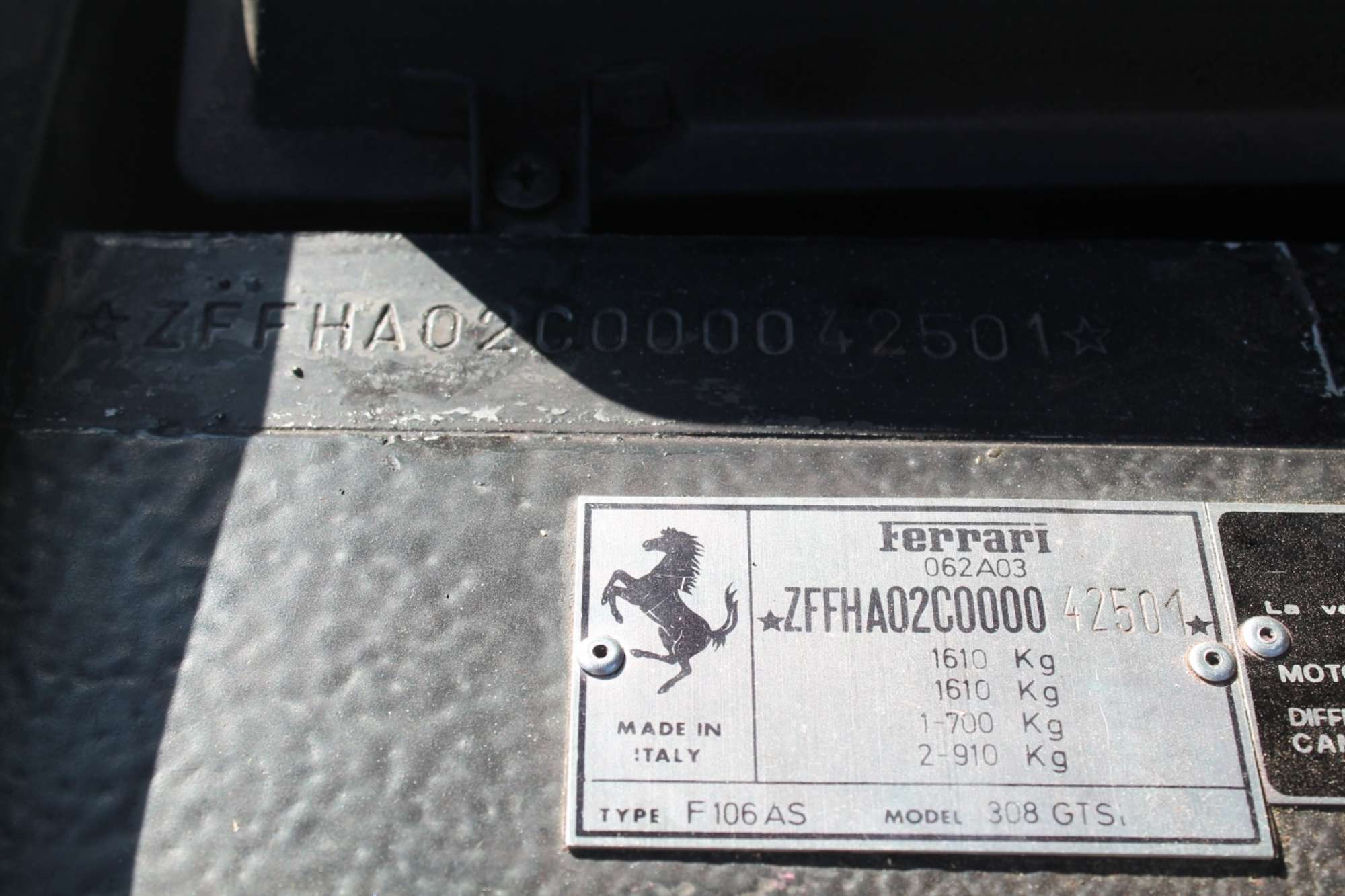 1982 Ferrari 308 GTSi-Sold