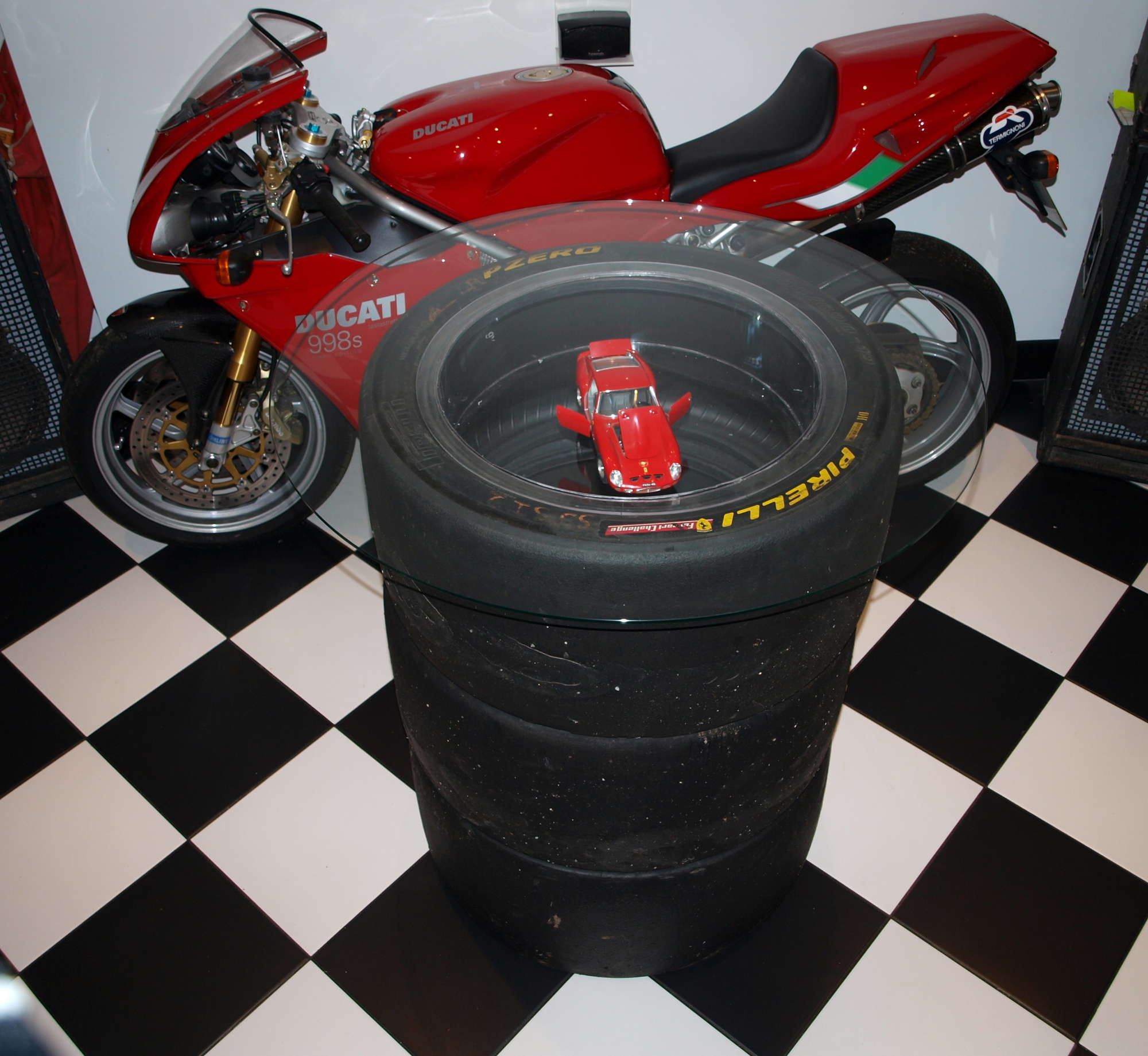 Ferrari Tyre Coffee Table-Sold