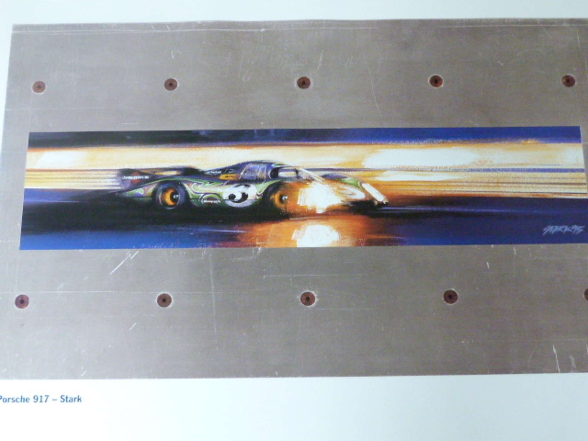 4  Porsche Racing Prints-Sold