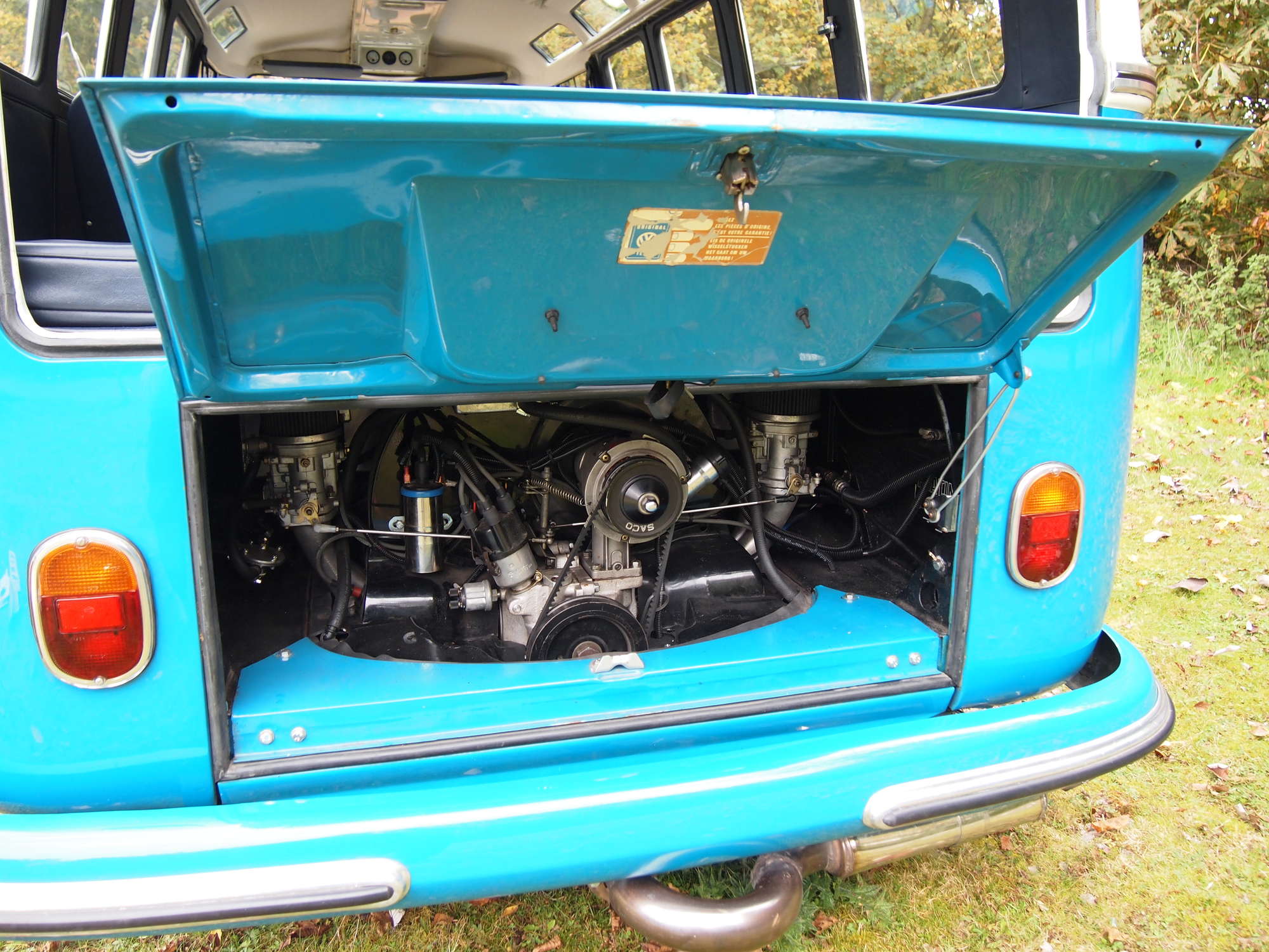 1966 Volkswagen Samba 21 Window Microbus-Auction Lot