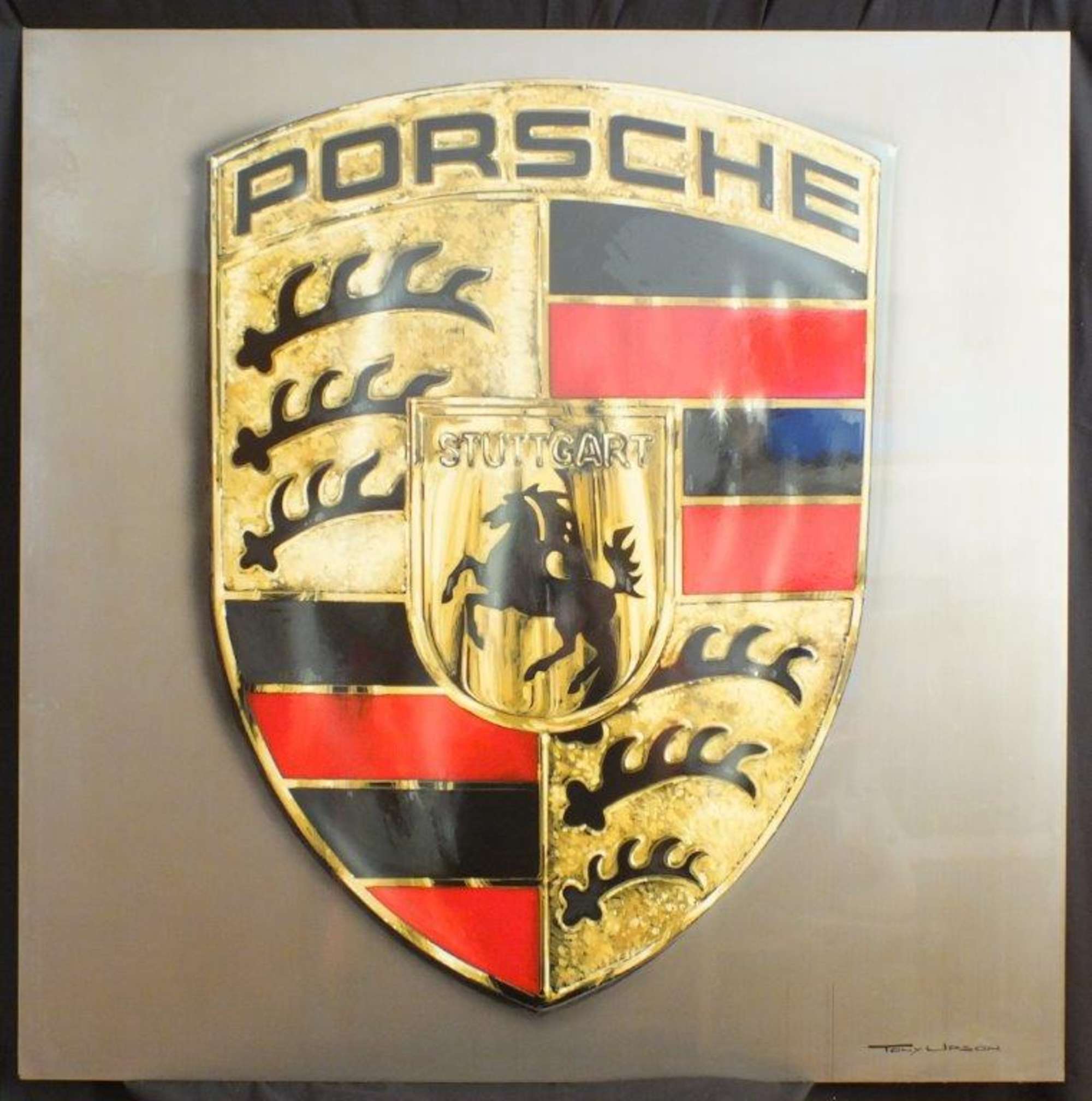 Porsche Badge-Sold