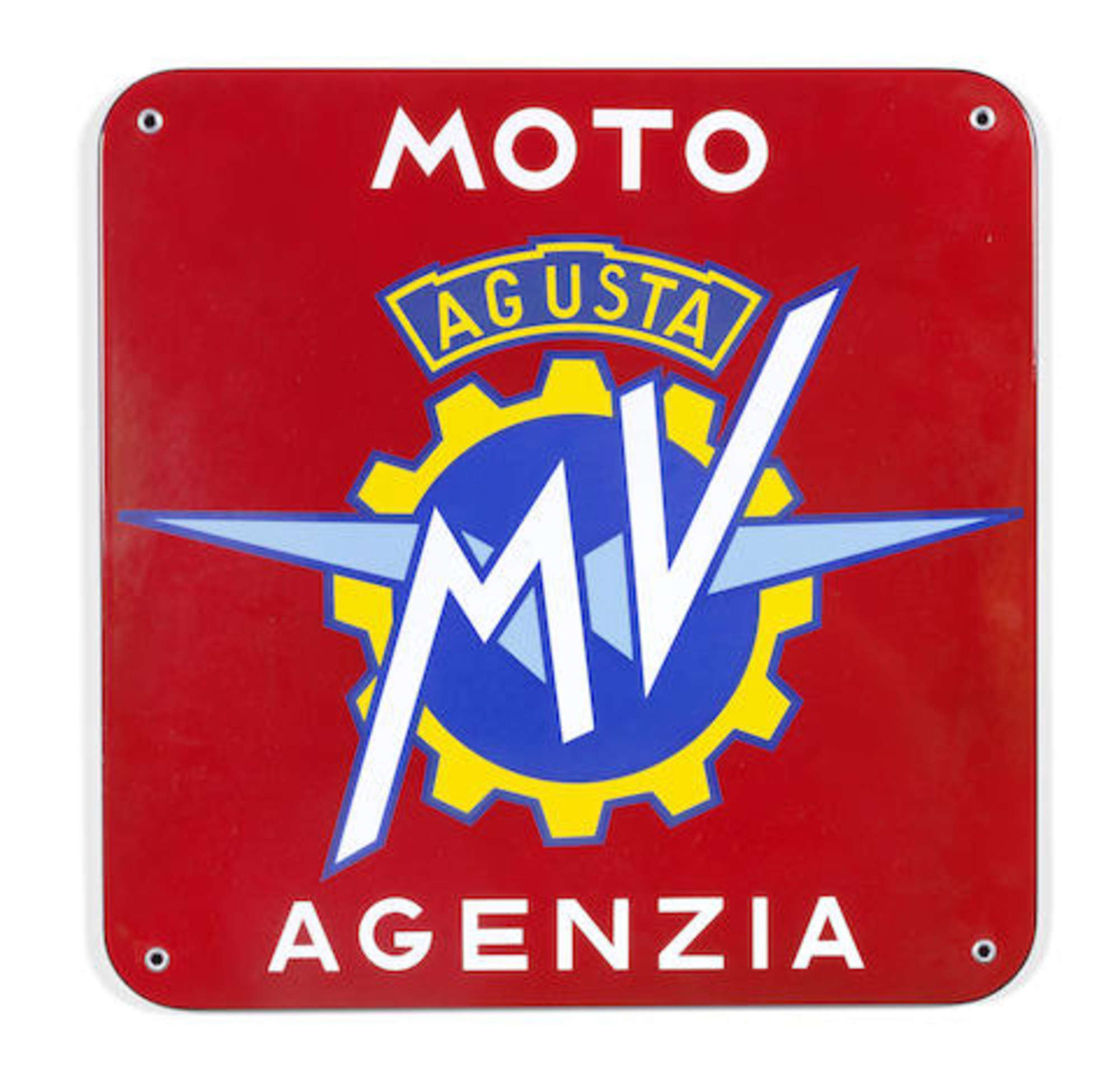 MV Augusta Motorcycle Sign-Sold