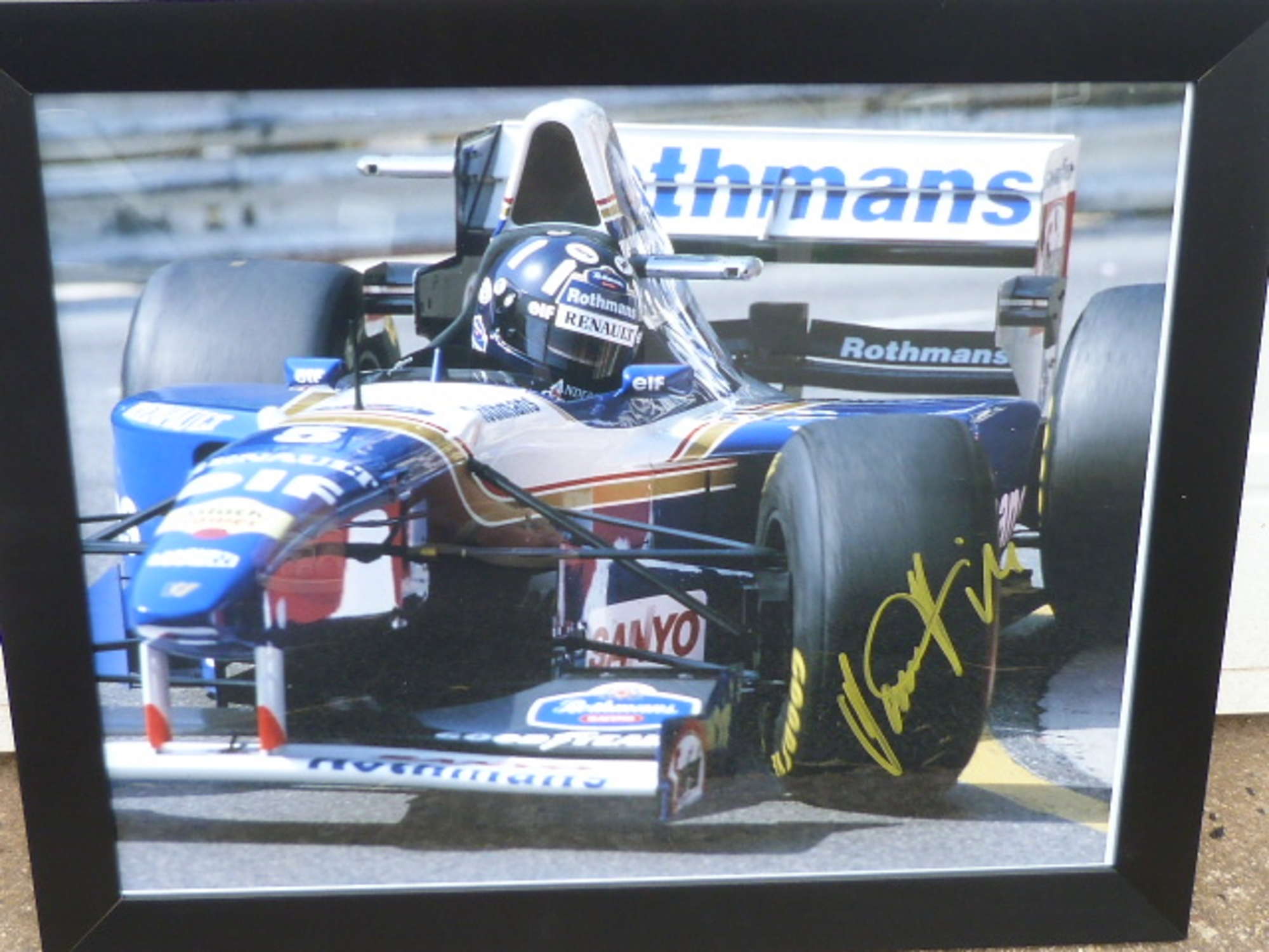 Damon Hill OBE Williams F1 Print.-Sold