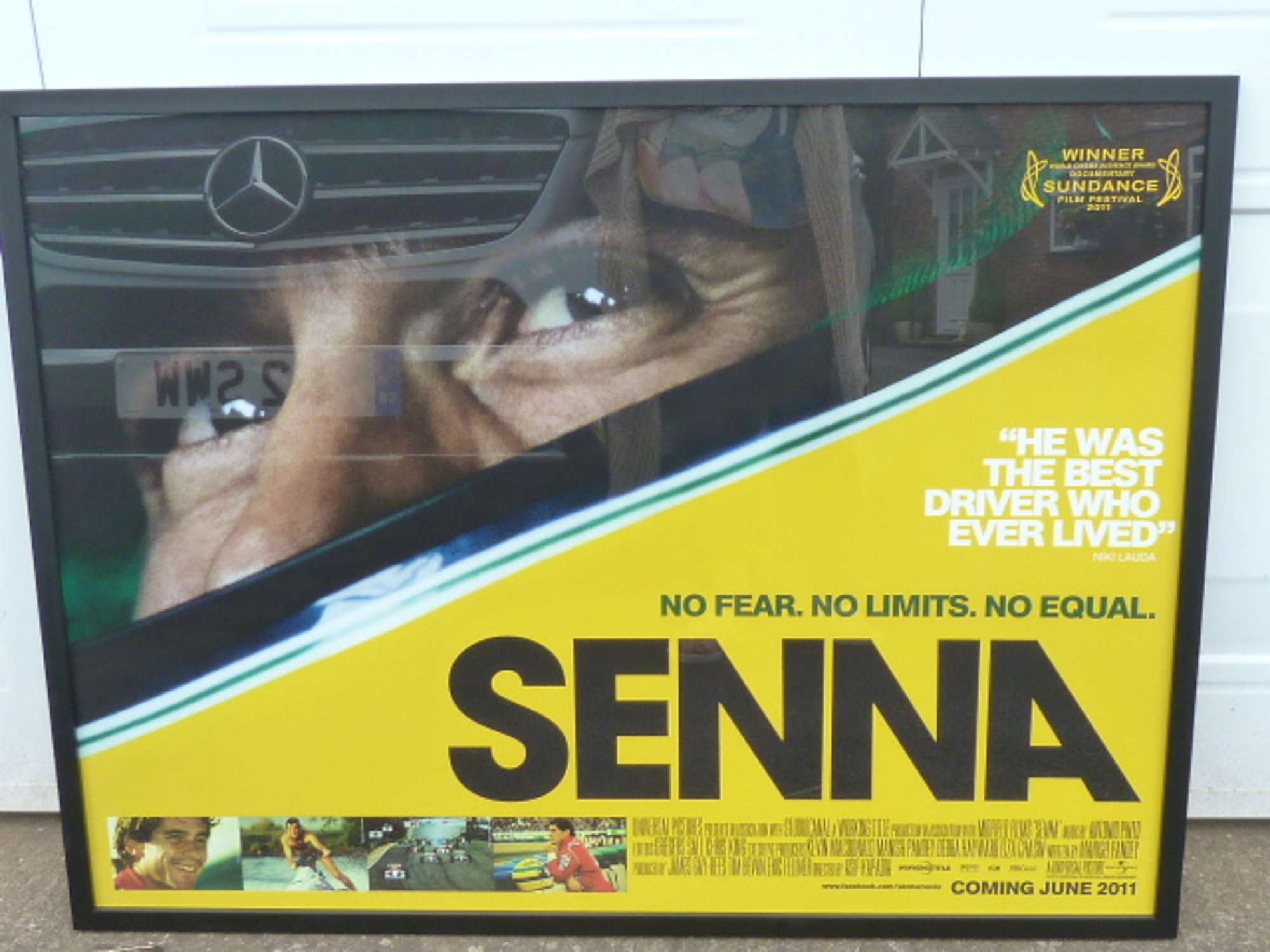 Senna - The Movie Poster.-Sold