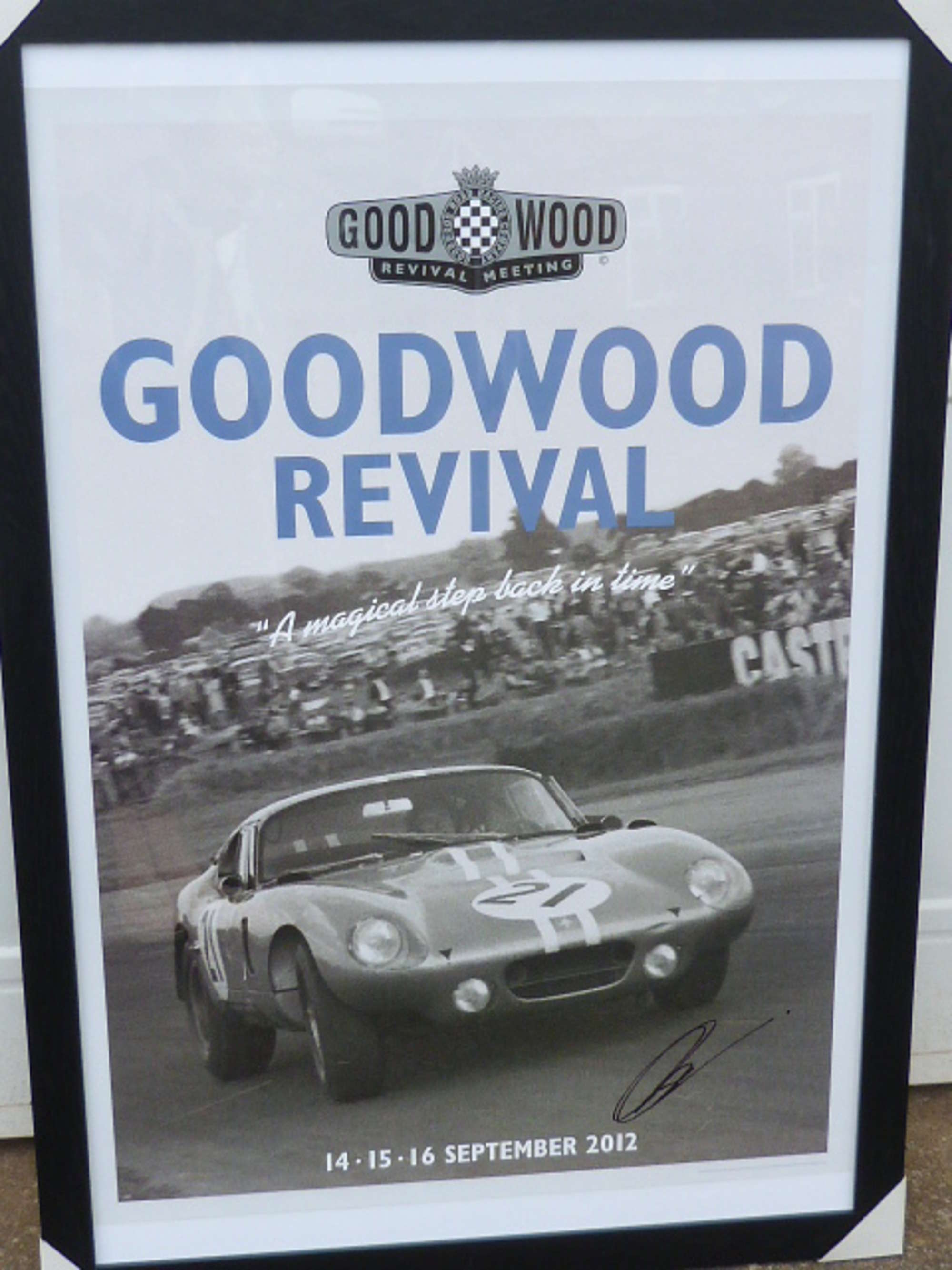 Daytona Cobra Coupe Print.-Sold