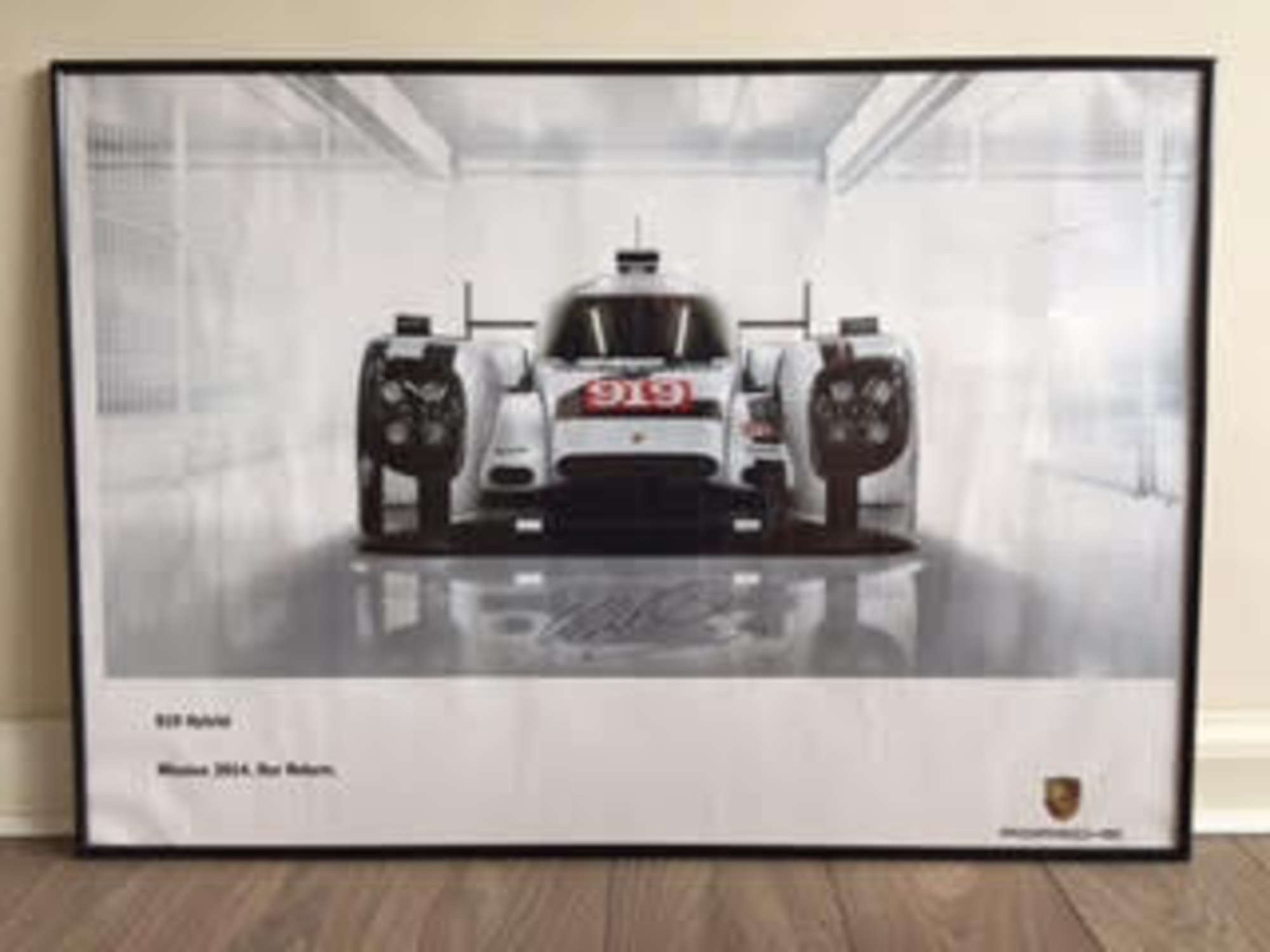 Porsche 919 Dealer Poster.-Sold