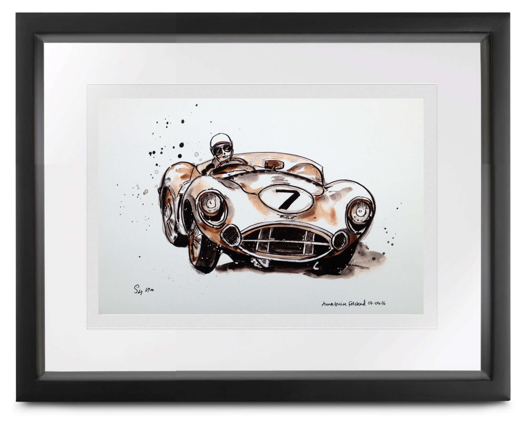 Aston Martin DBR1 by Anna-Louise Felstead-Sold