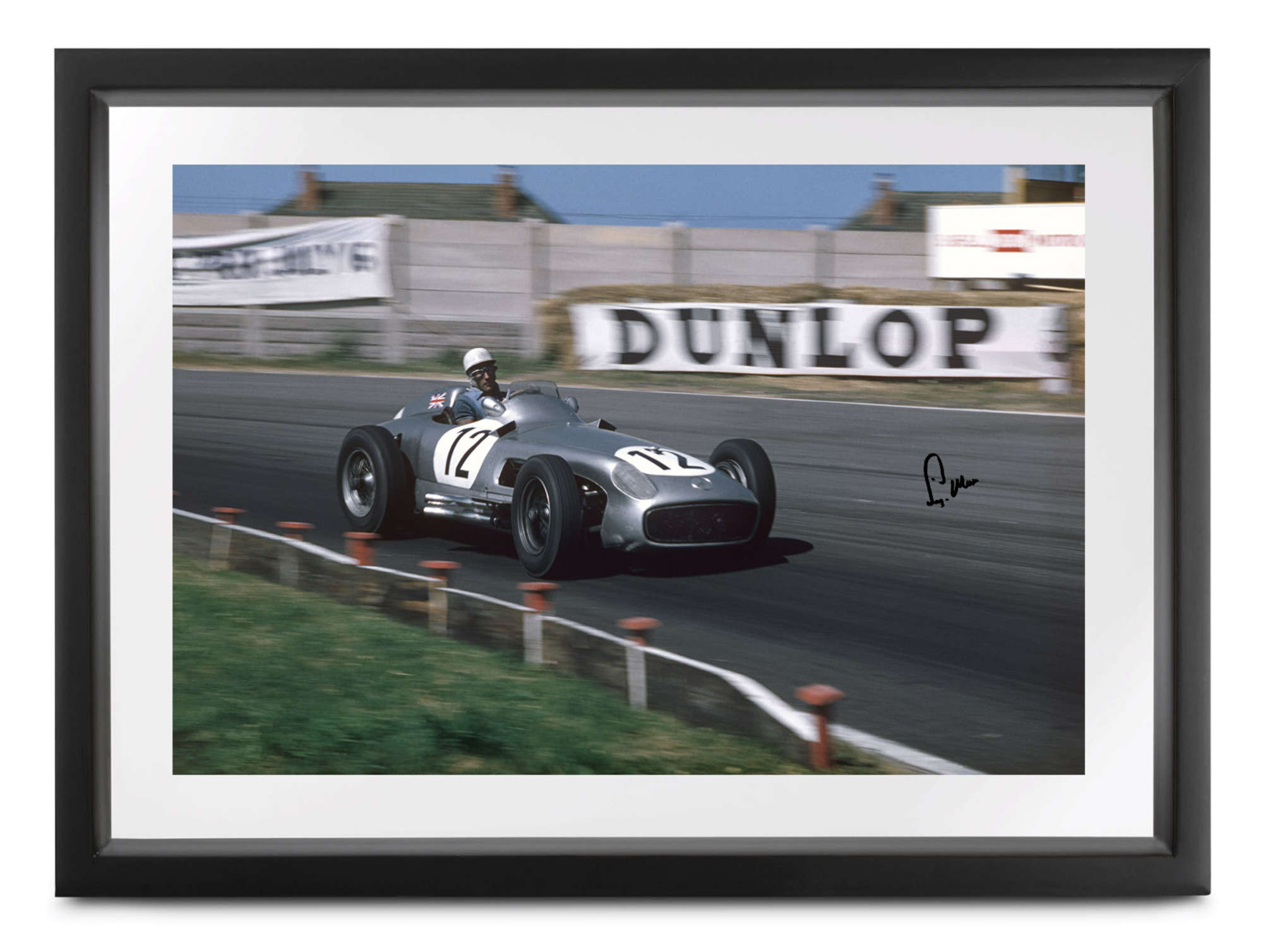 British Grand Prix W196, signed Sir Stirling Moss-Sold