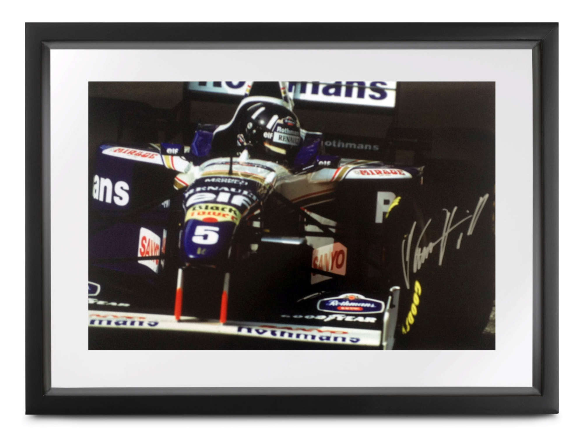 1996 â€™World Championâ€™ signed by Damon Hill OBE-Sold