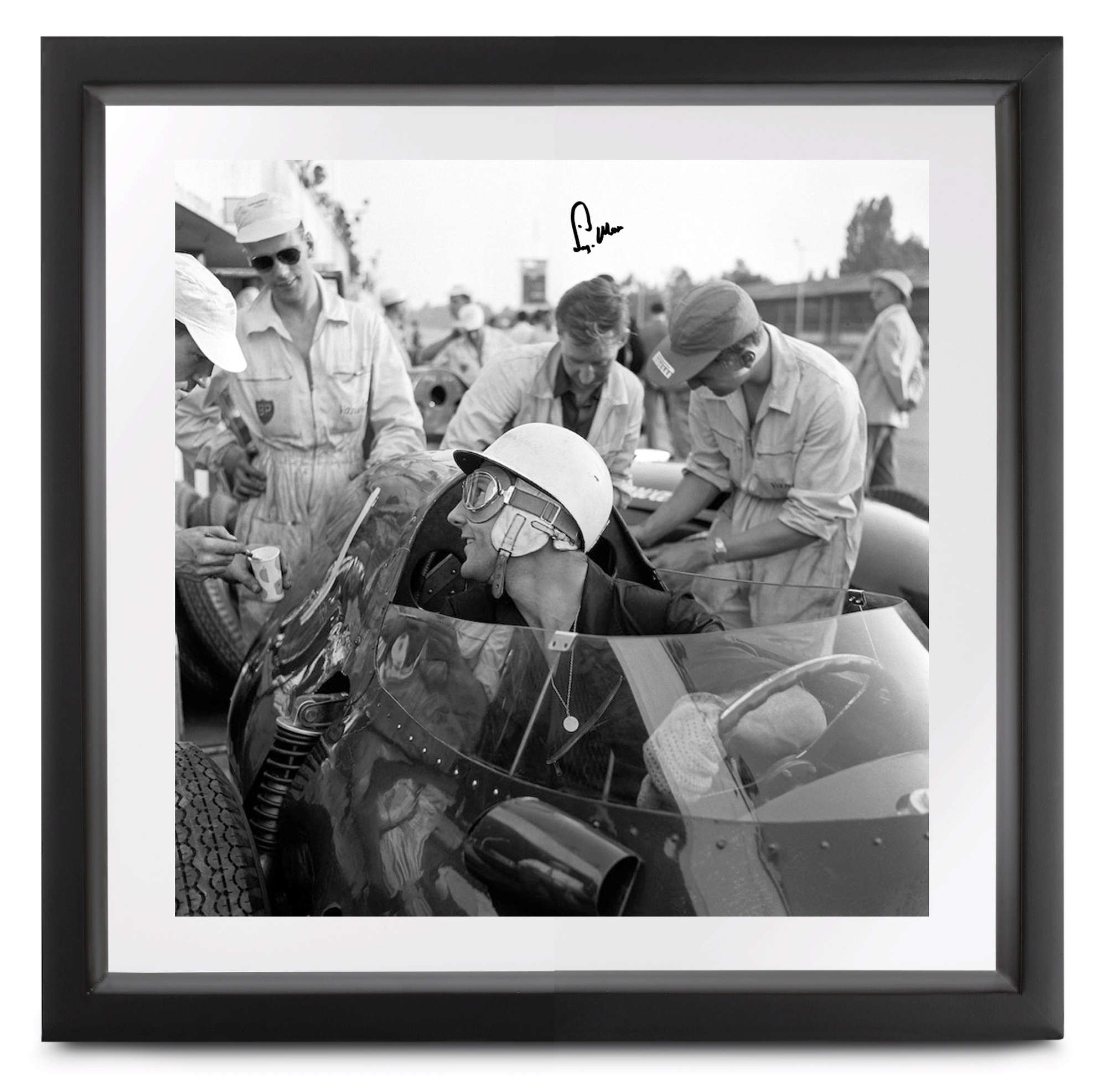Looking Back, signed Sir Stirling Moss-Sold