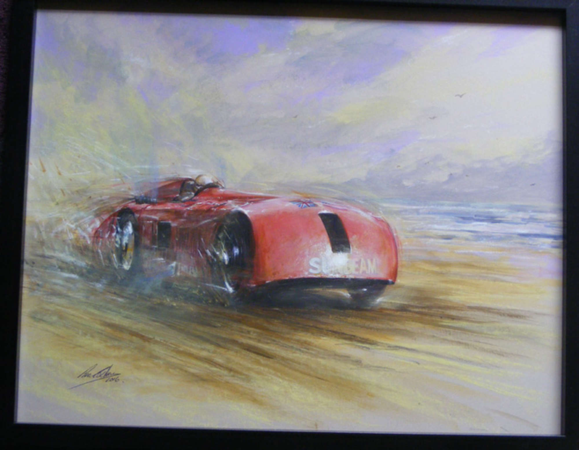 Land Speed Record Paintings-Sold