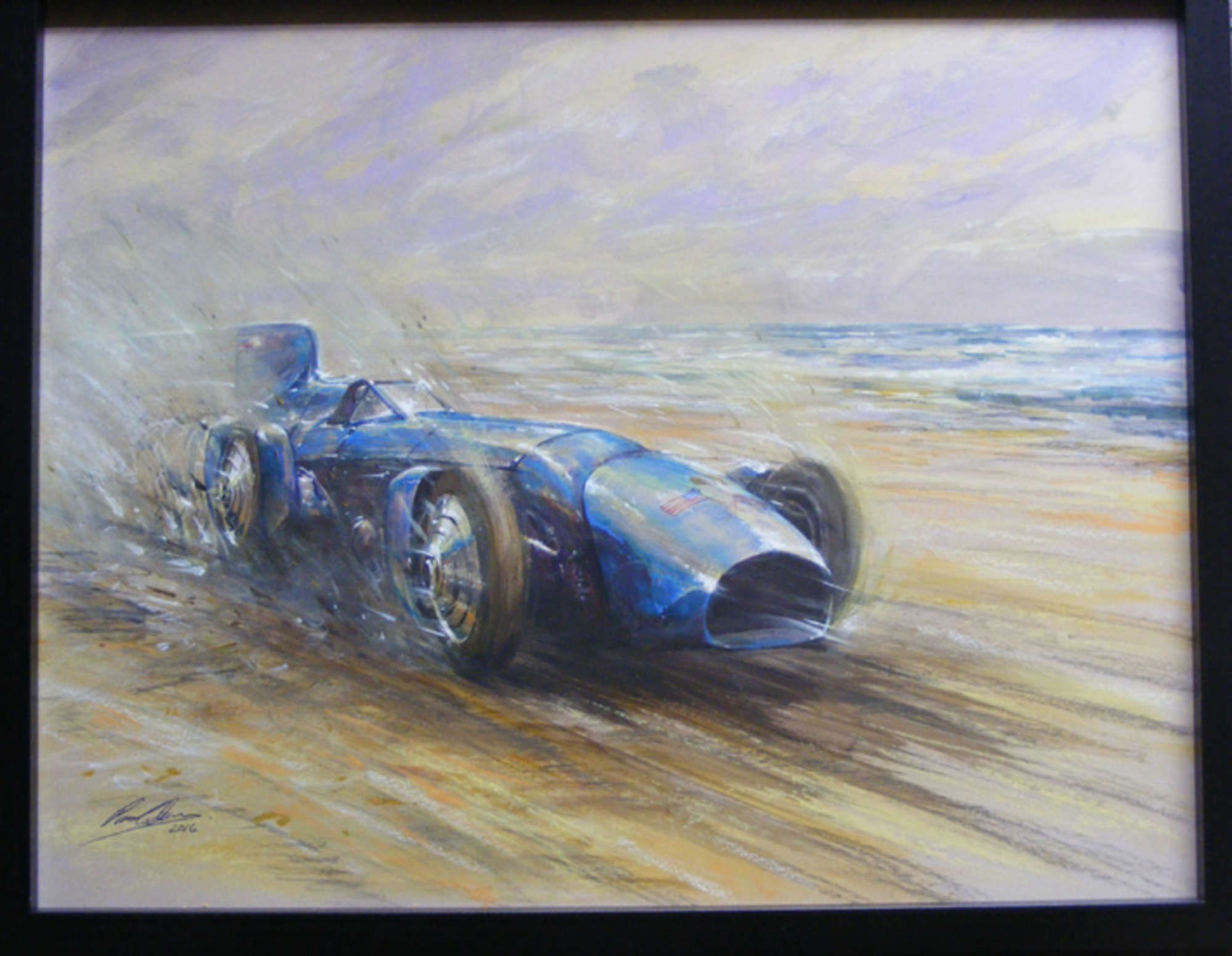 Land Speed Record Paintings-Sold