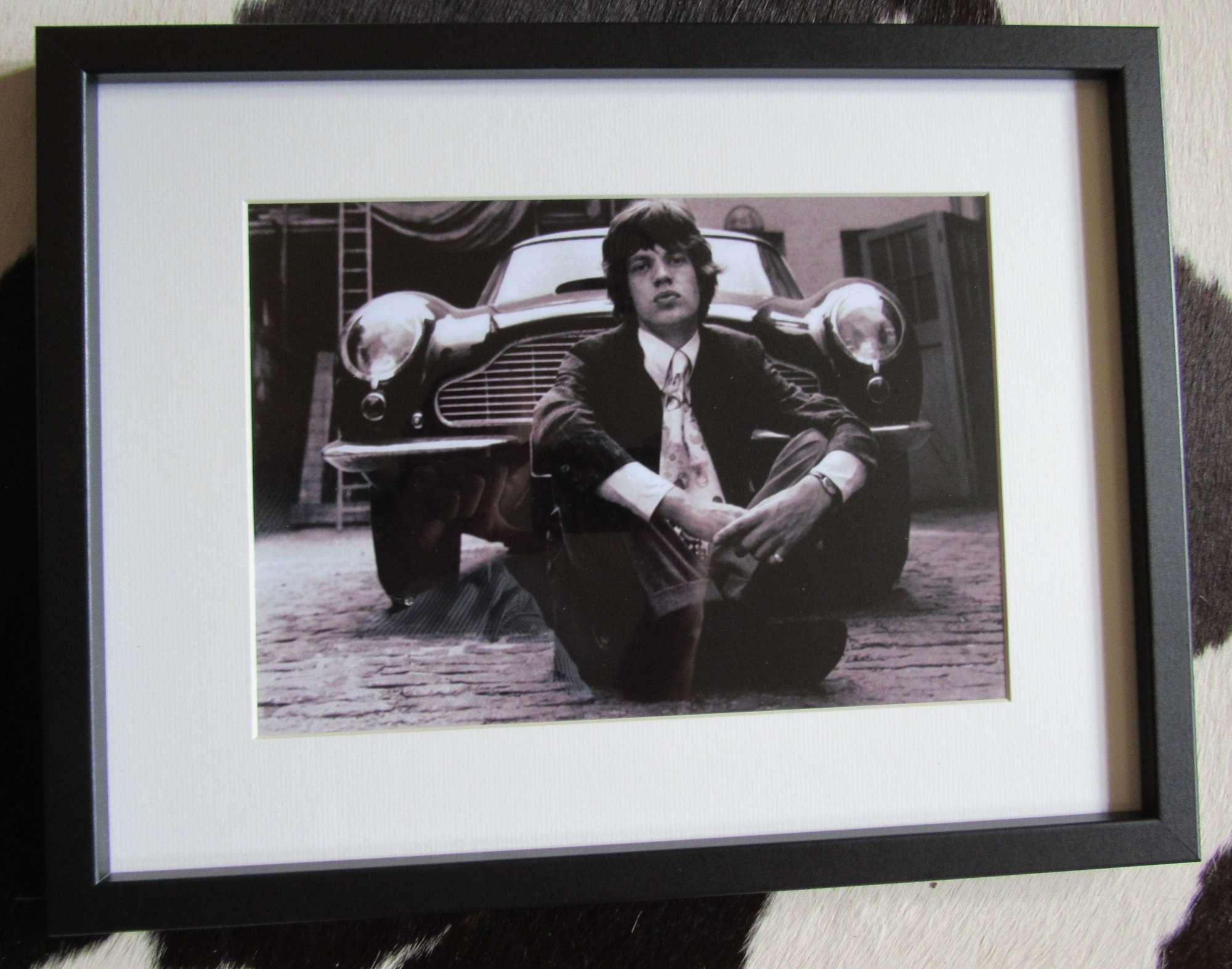 Mick Jagger and his Aston Martin DB6-Sold