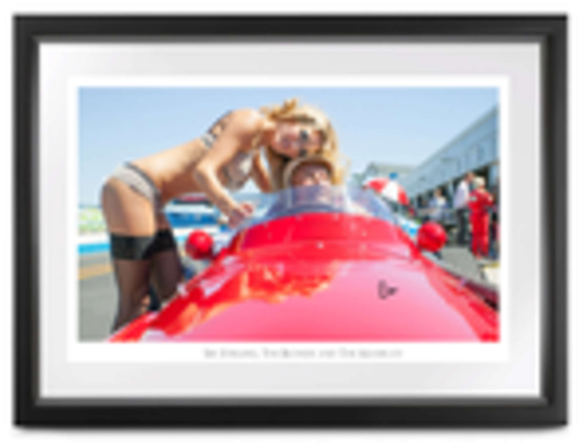 ** Regretfully Withdrawn ** Sir Stirling Moss signed â€˜Moss-Auction Lot