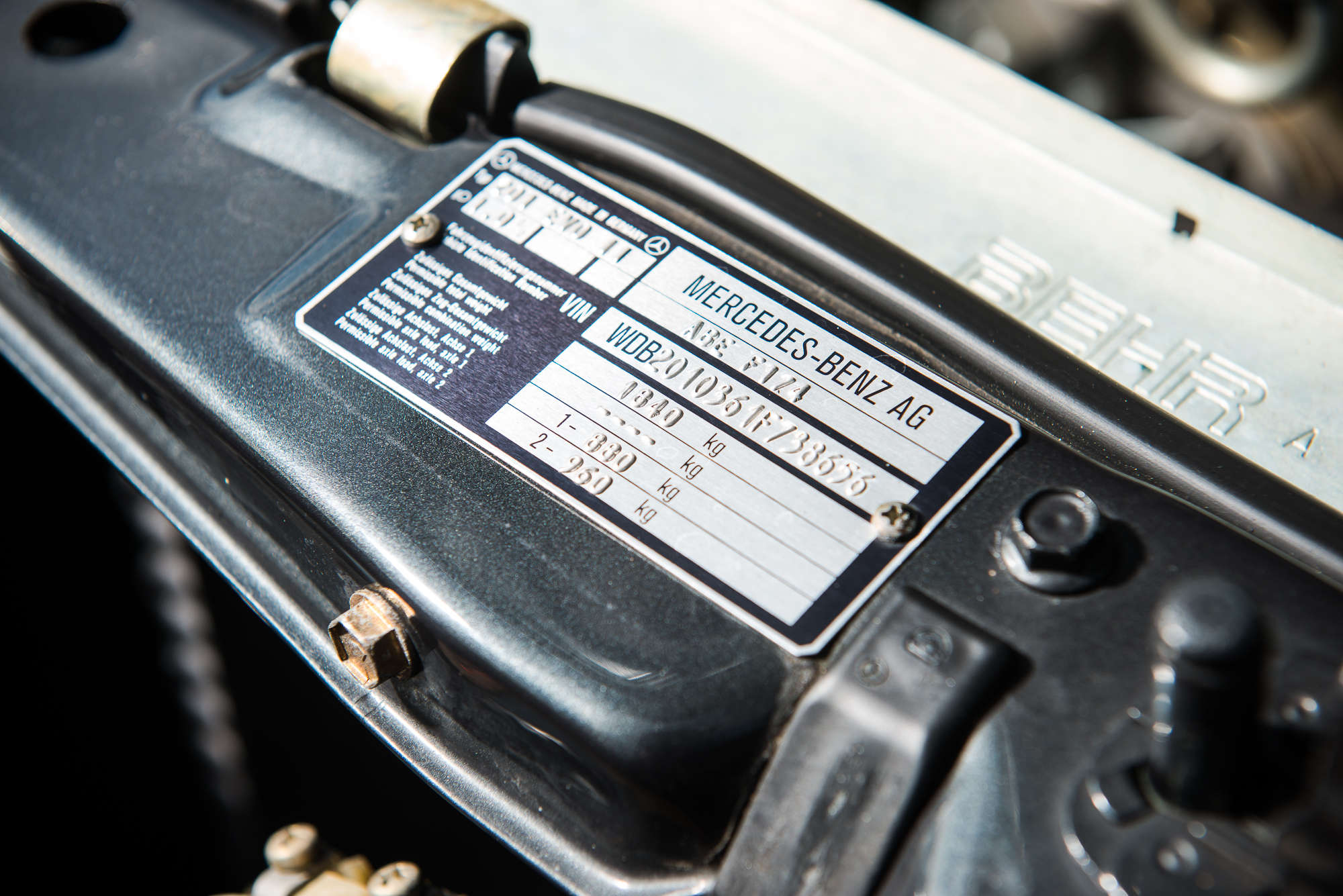 1990 Mercedes-Benz 190 E 2.5-16 Evolution II-Sold