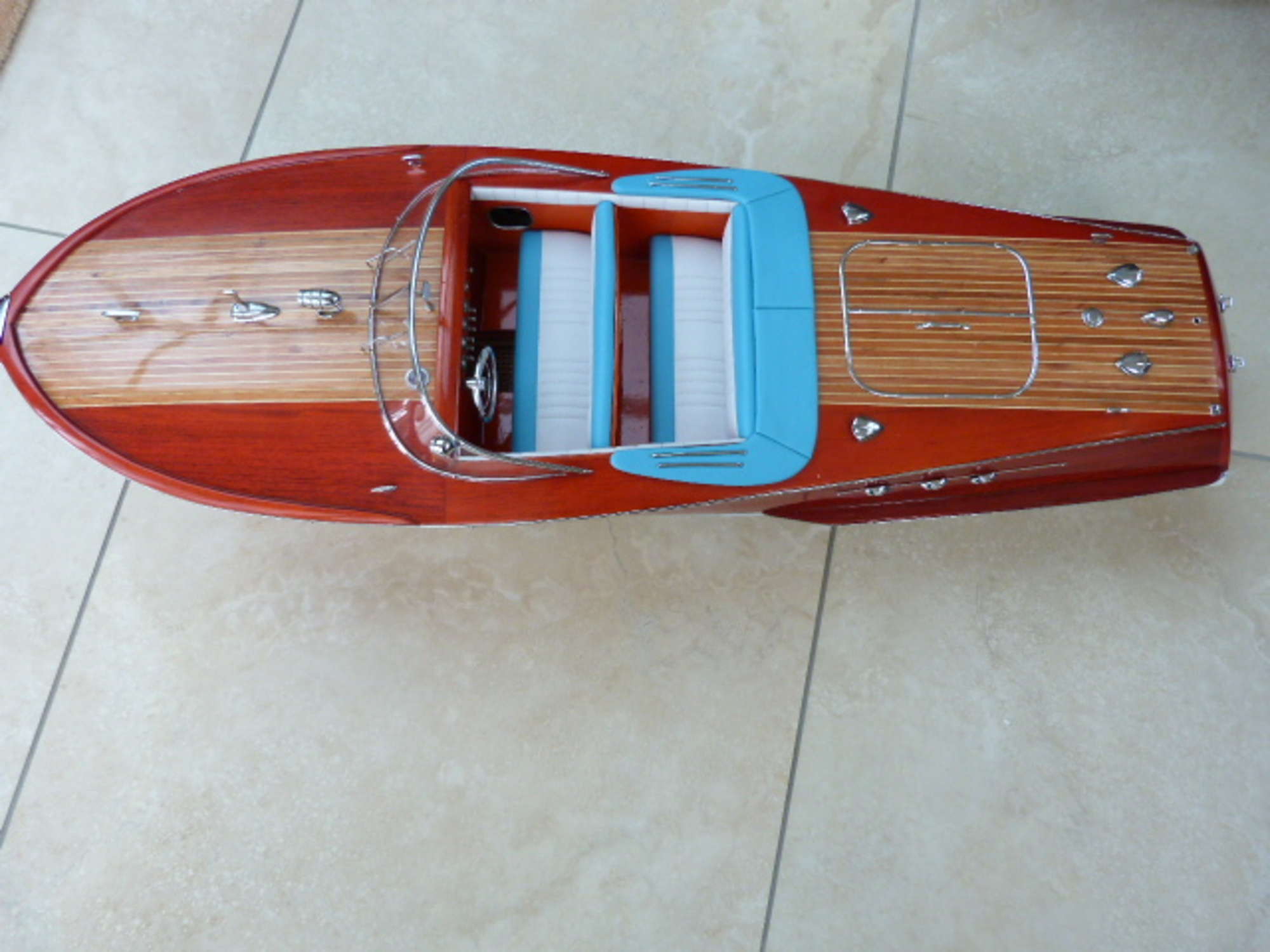 Riva Ariston Scale model Boat.-Sold