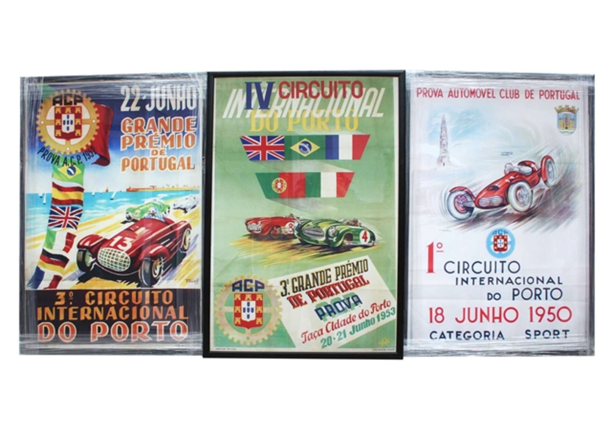 Limited Edition Grand Prix Do Porto Prints.-Sold