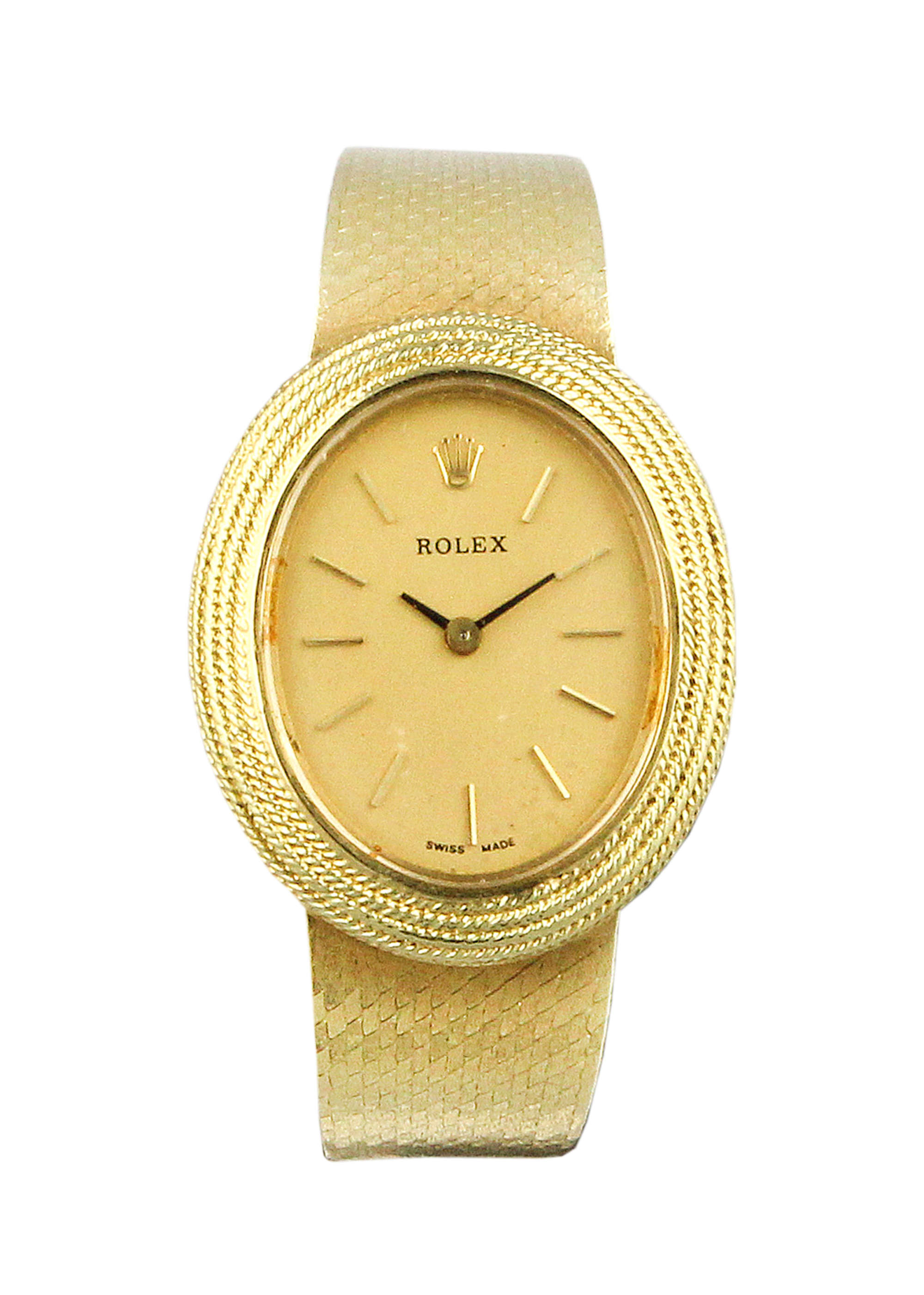 c.1985 Rolex 14ct Ladies -Auction Lot