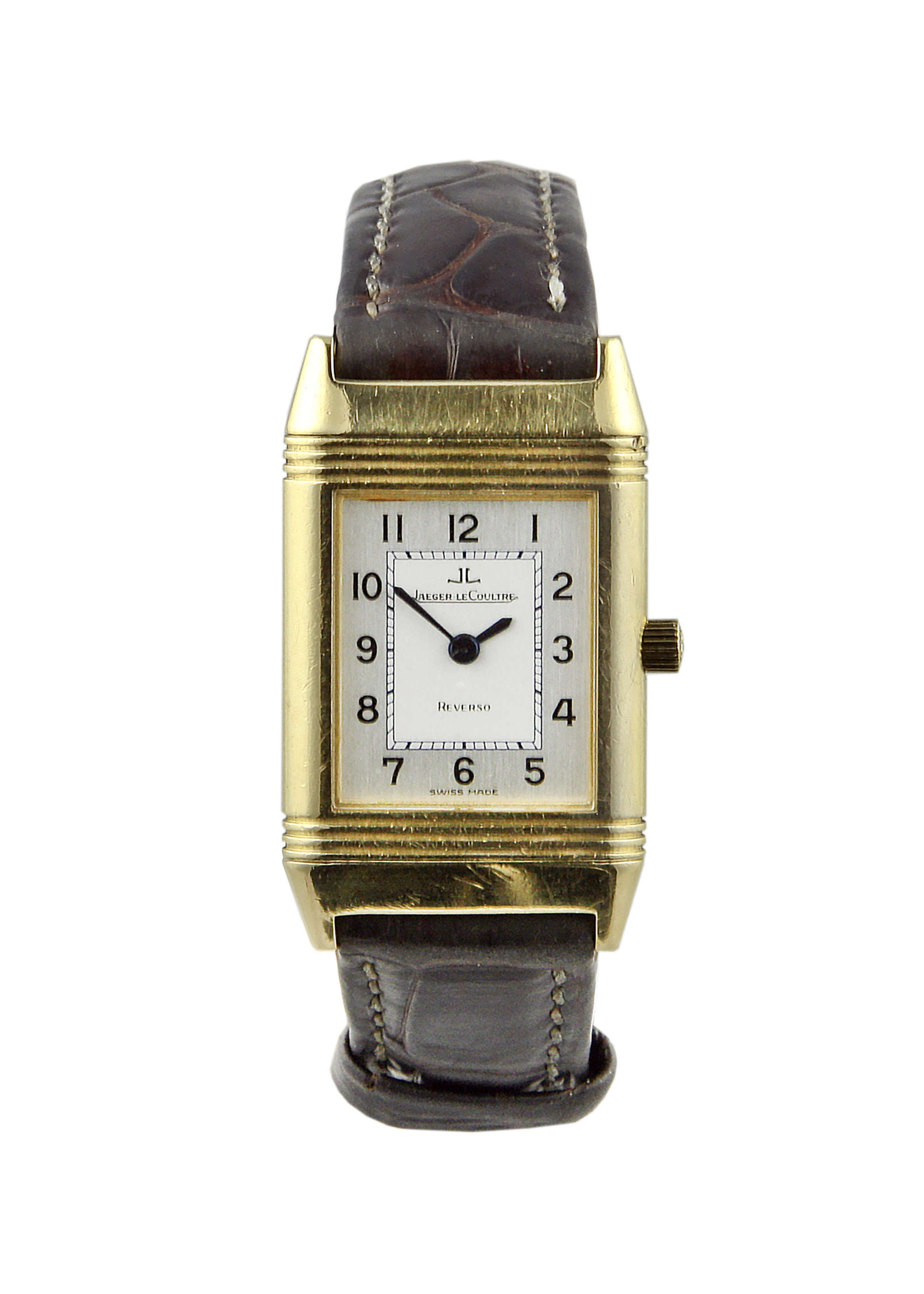 c.2002 Jaeger LeCoultre Reverso 18ct Yellow gold-Auction Lot