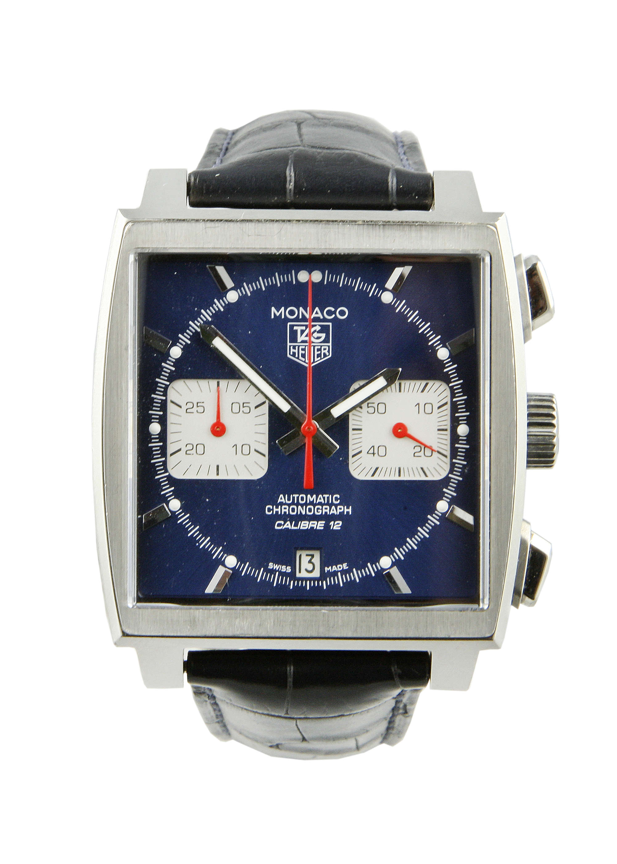 2015 Tag Heuer Monaco Calibre 12 'Steve McQueen' Complete wi-Auction Lot