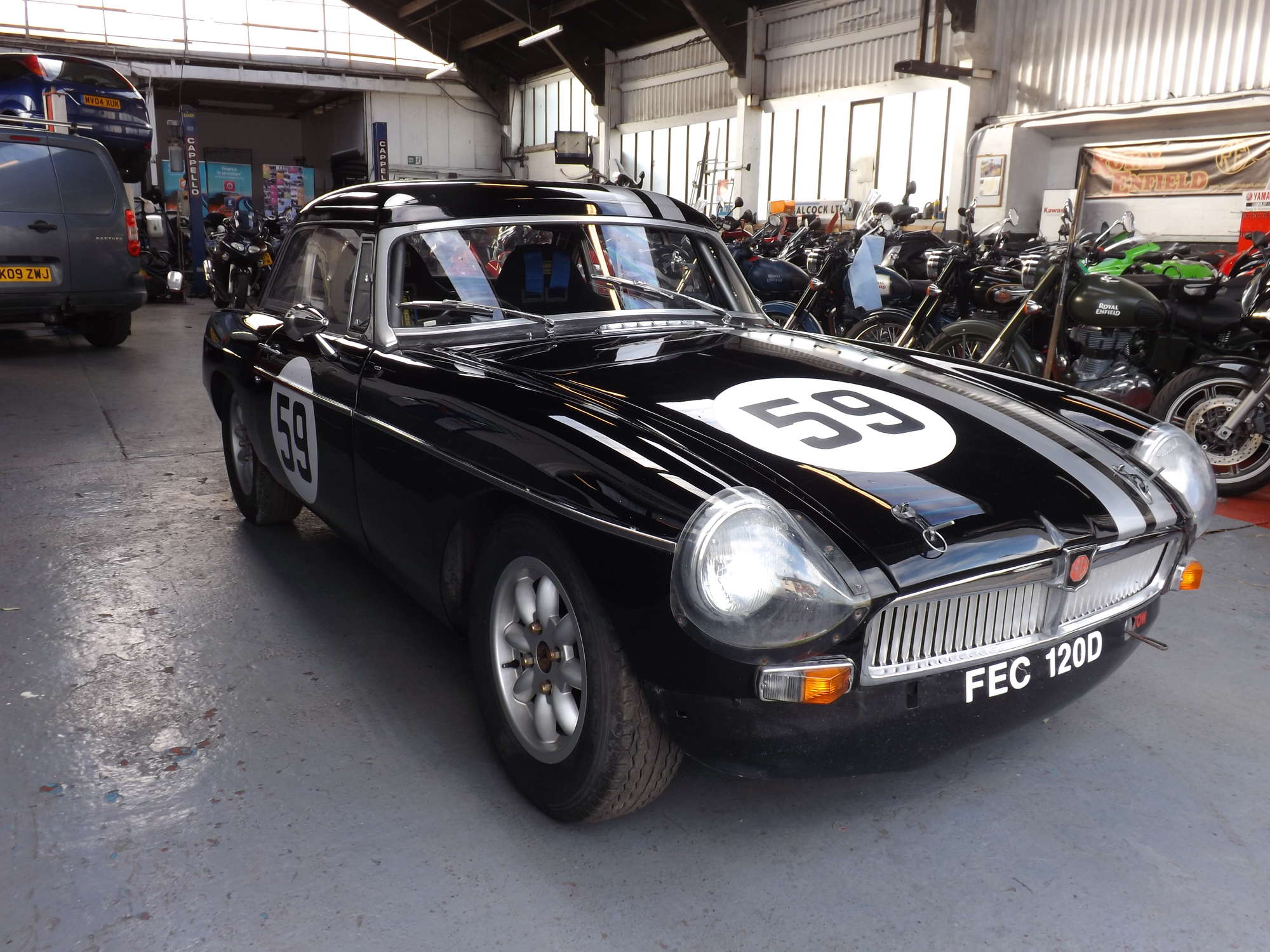 1966 Full-race MGB  Roadster-Sold