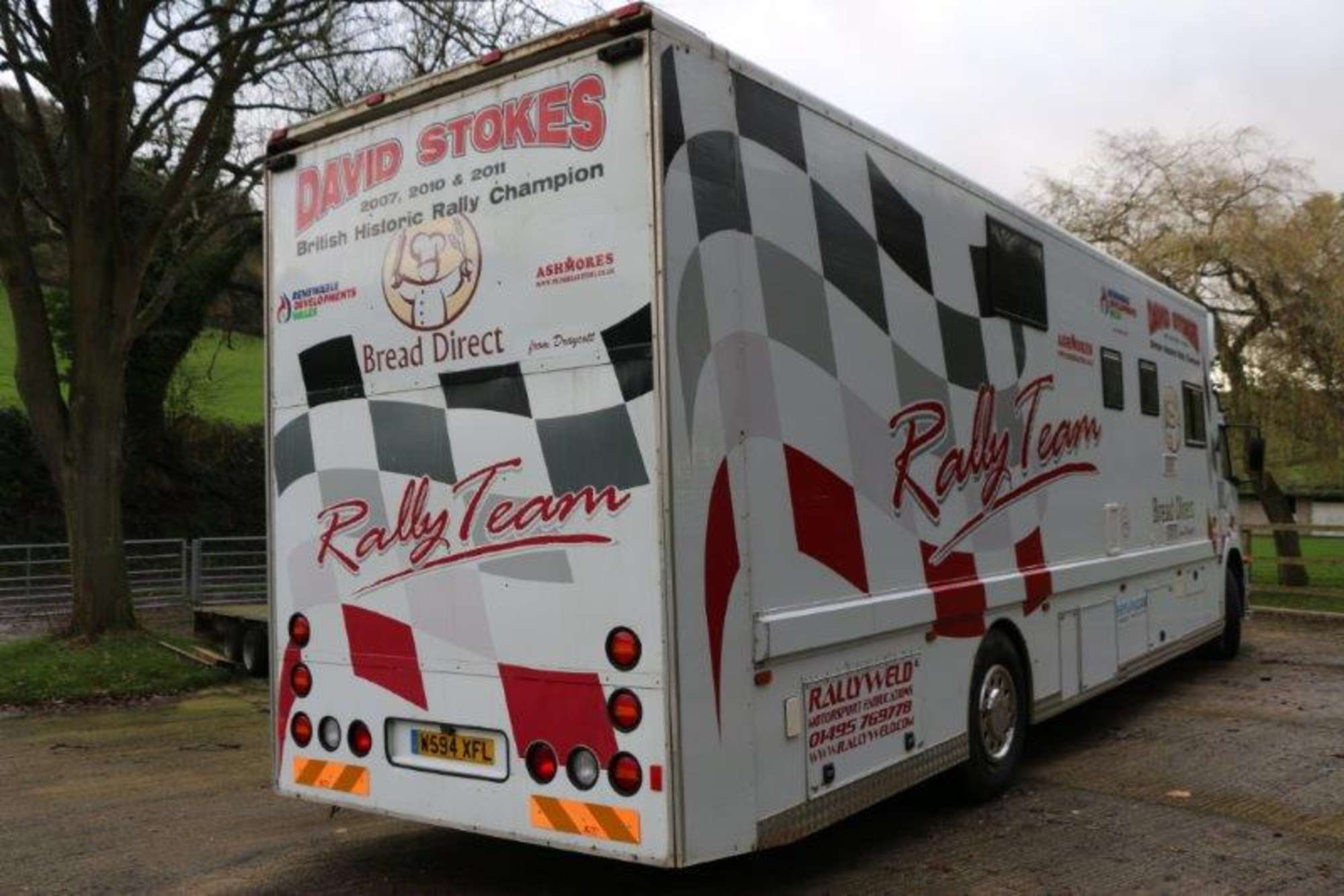 2000 Mercedes Rally Transporter/Motorhome-Auction Lot