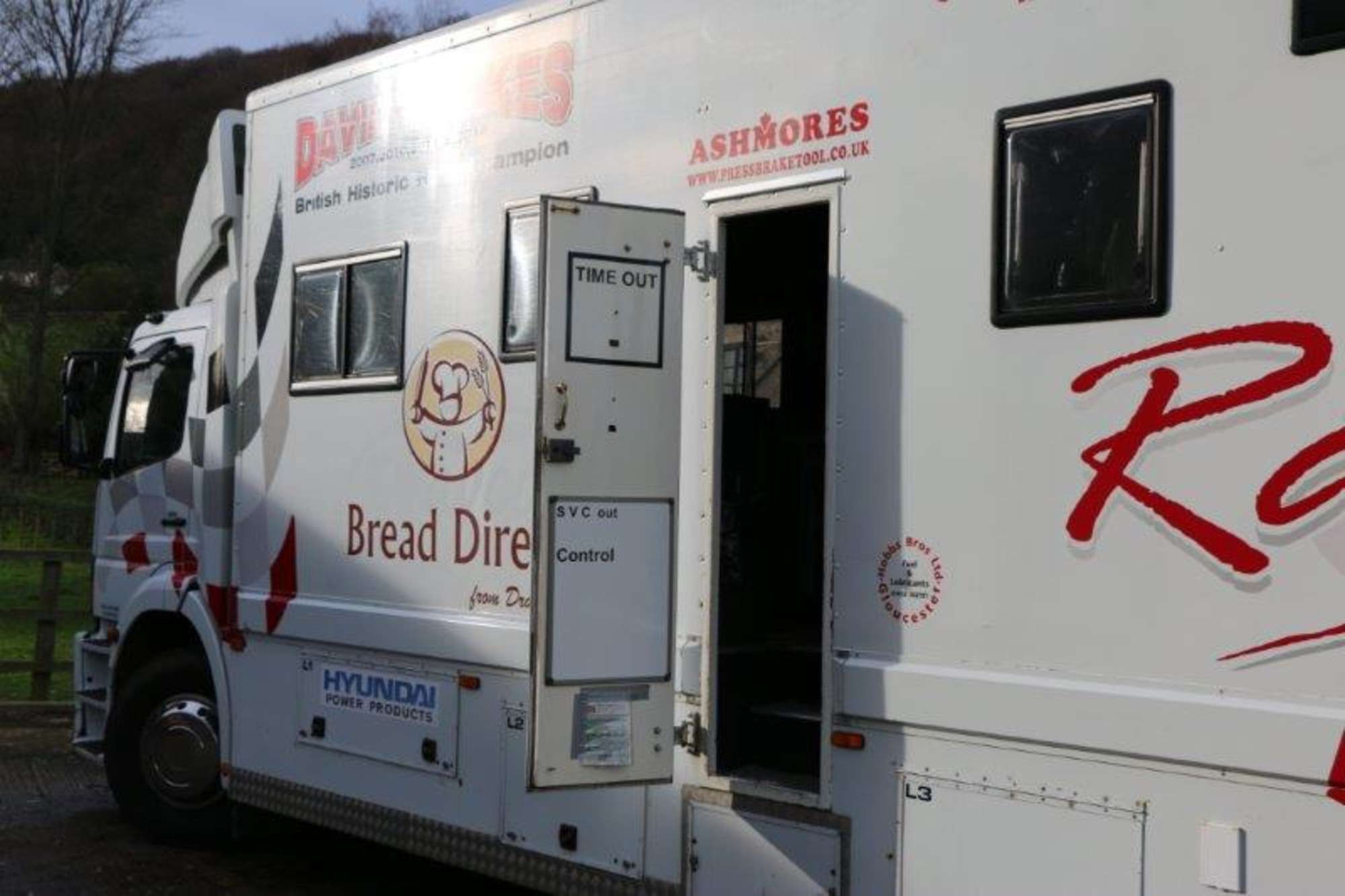 2000 Mercedes Rally Transporter/Motorhome-Auction Lot