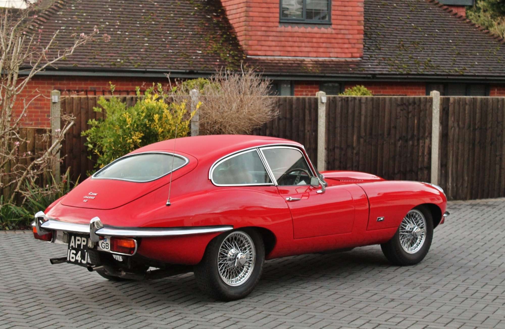 1970 Jaguar E-Type Series II Fixed Head Coupé-Auction Lot