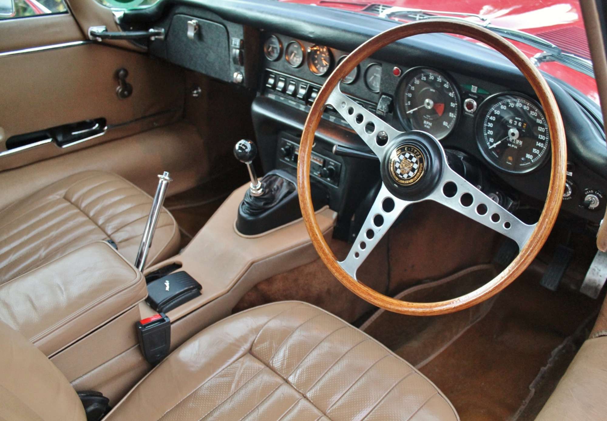 1970 Jaguar E-Type Series II Fixed Head Coupé-Auction Lot