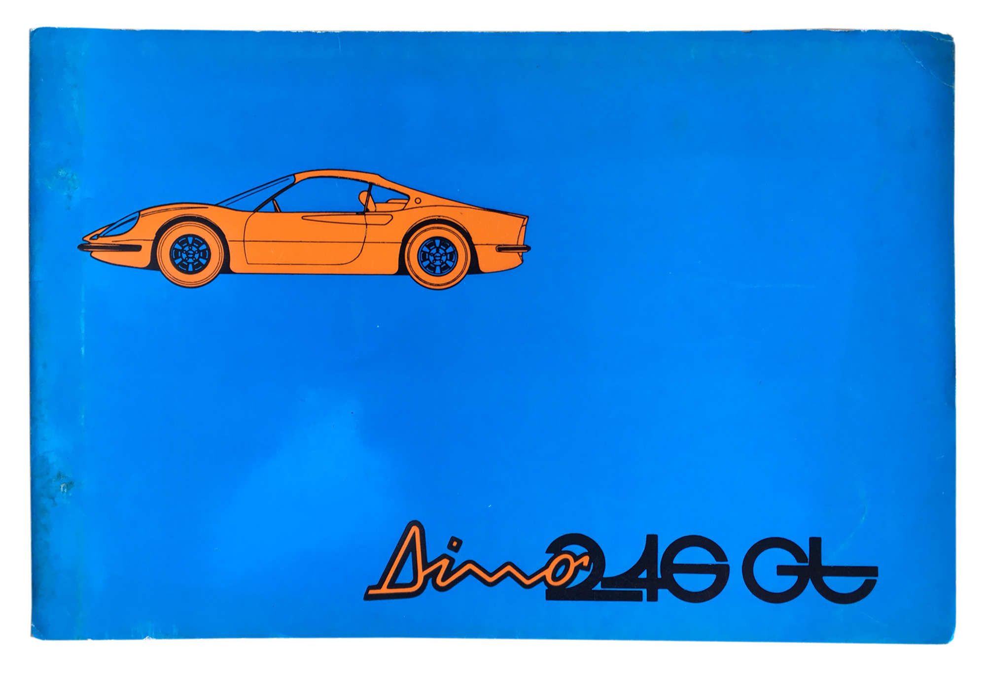 Ferrari Dino 246 spare parts catalogue-Sold