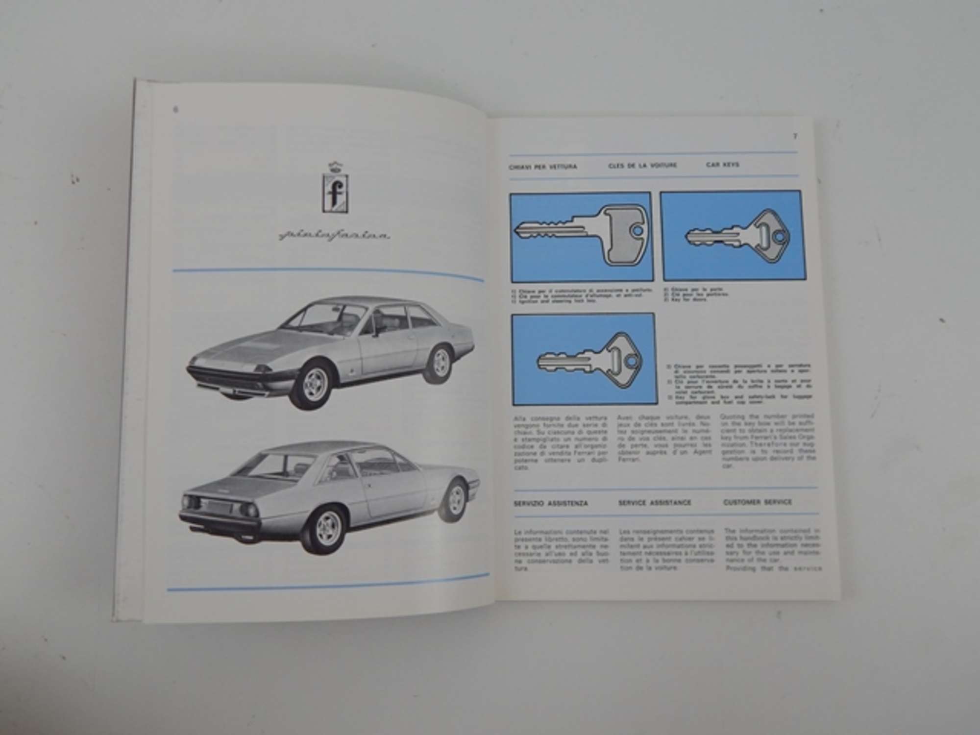 Ferrari 400 Pouch Set-Auction Lot