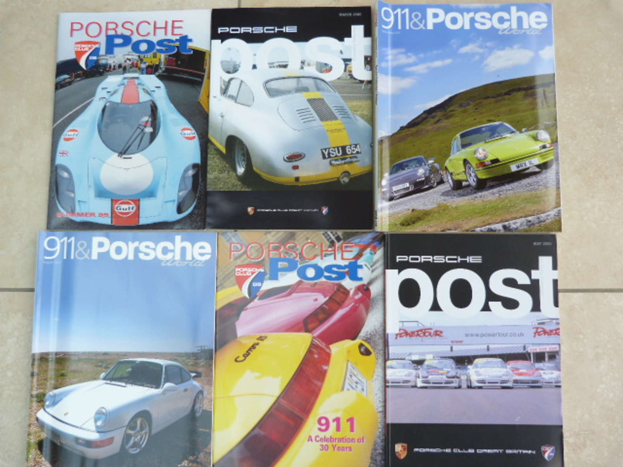 Porsche Post PCGB Magazines-Sold
