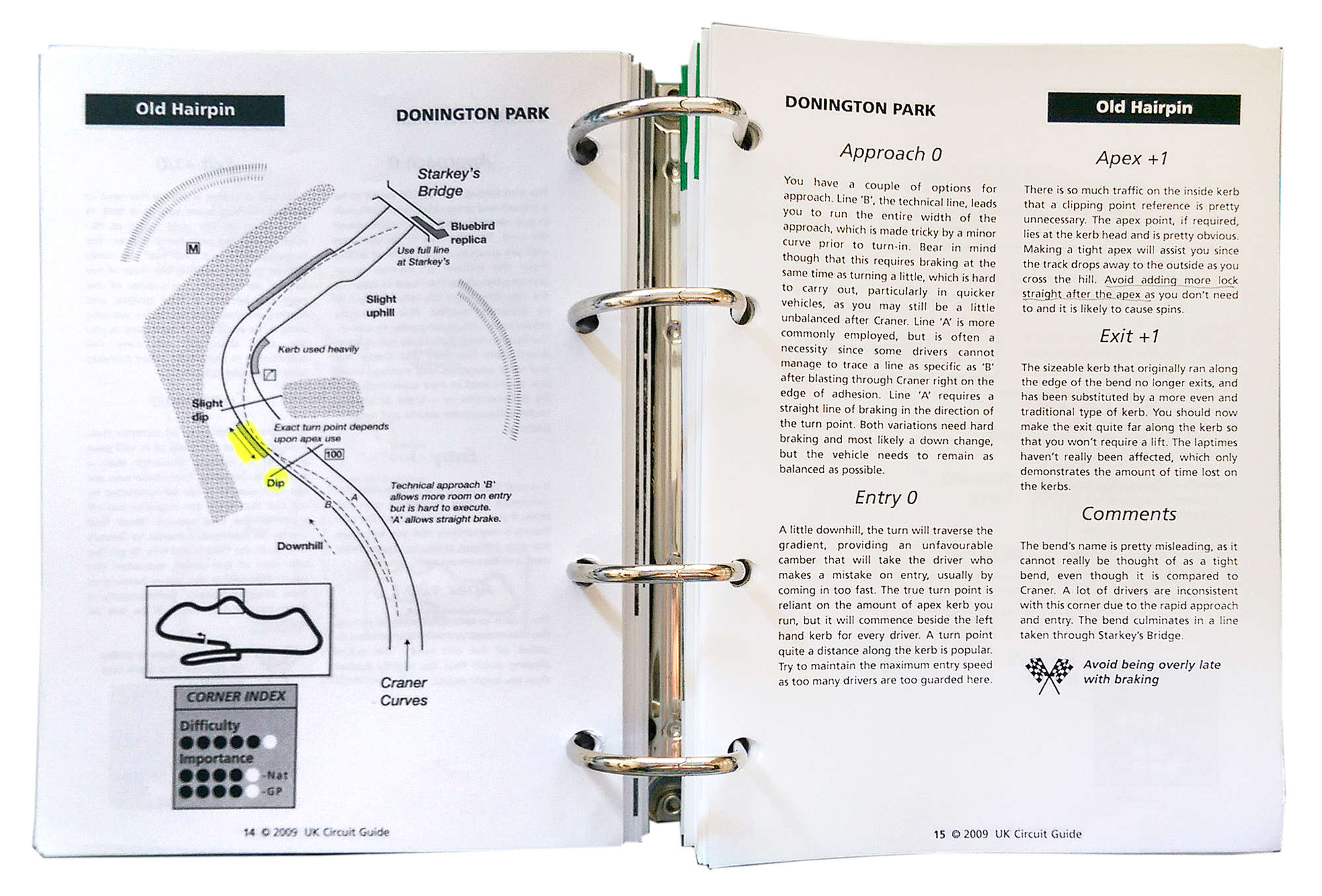 2009 UK Circuit Guide and 2009 Euro Circuit Guide Handbooks-Sold