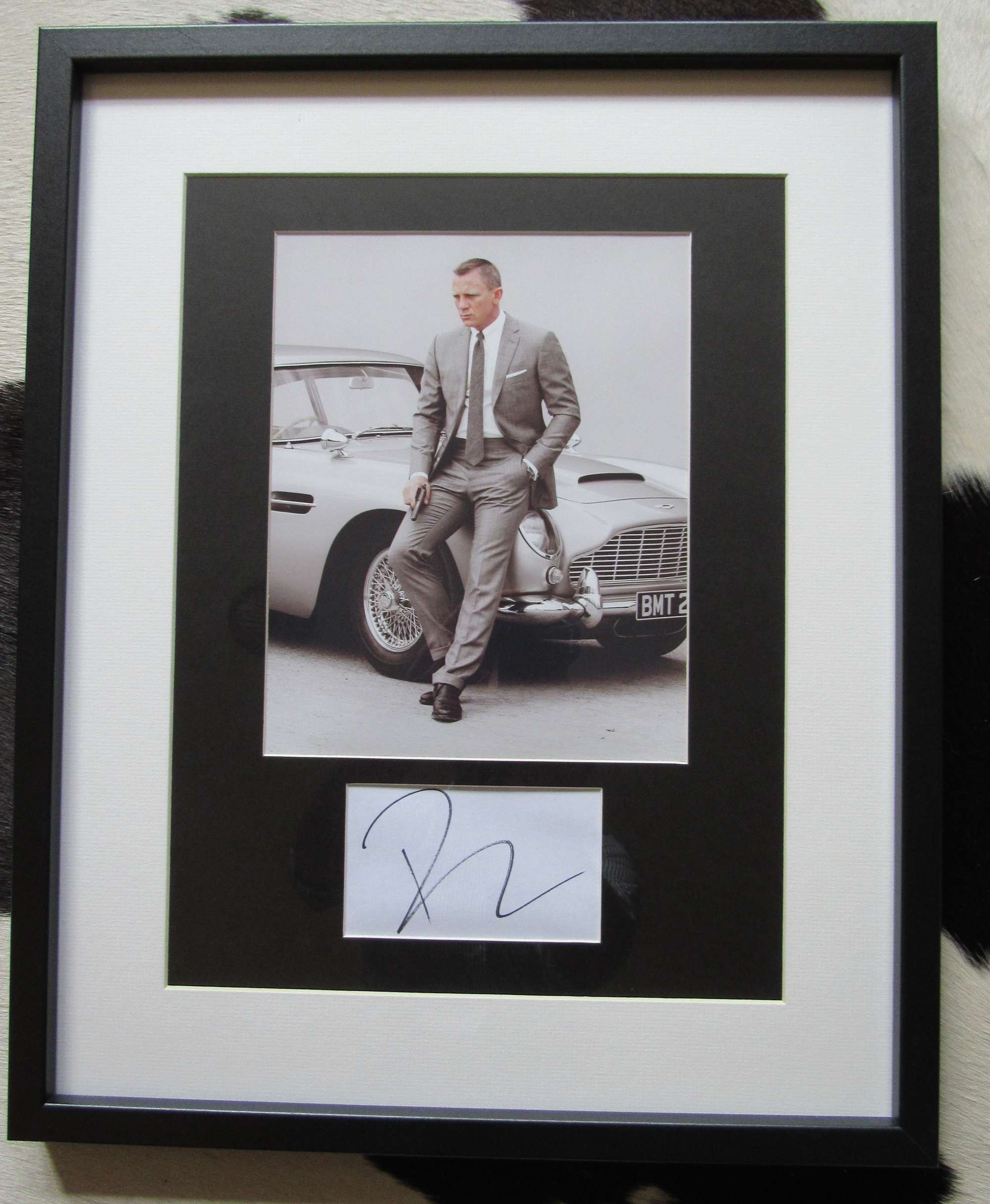 'Skyfall' Aston Martin DB5 signed by Daniel Craig -Sold