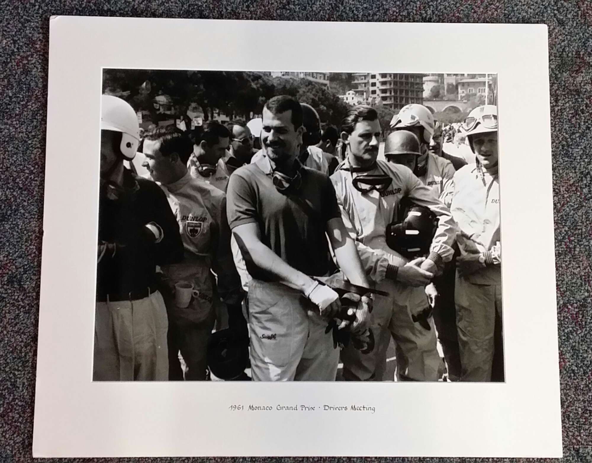 Pair of Mounted Drivers Briefings Photographs-Auction Lot