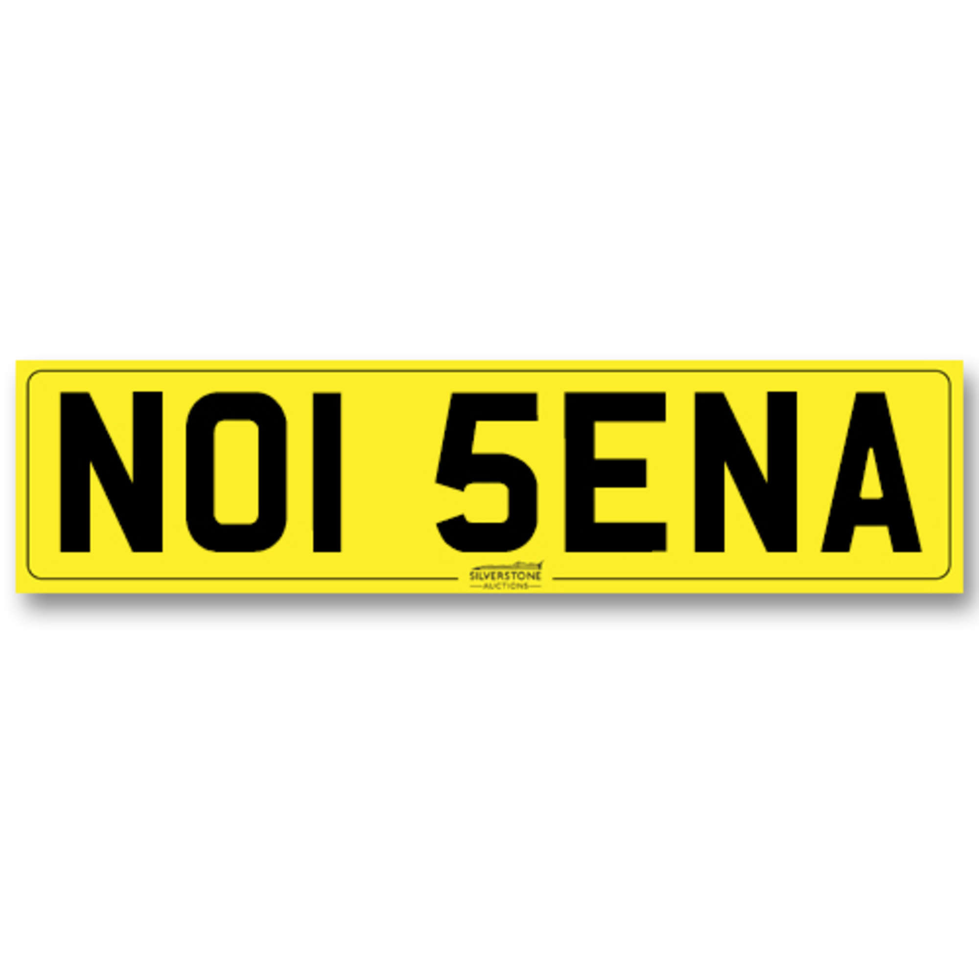 Registration Number NO1 5ENA-Auction Lot